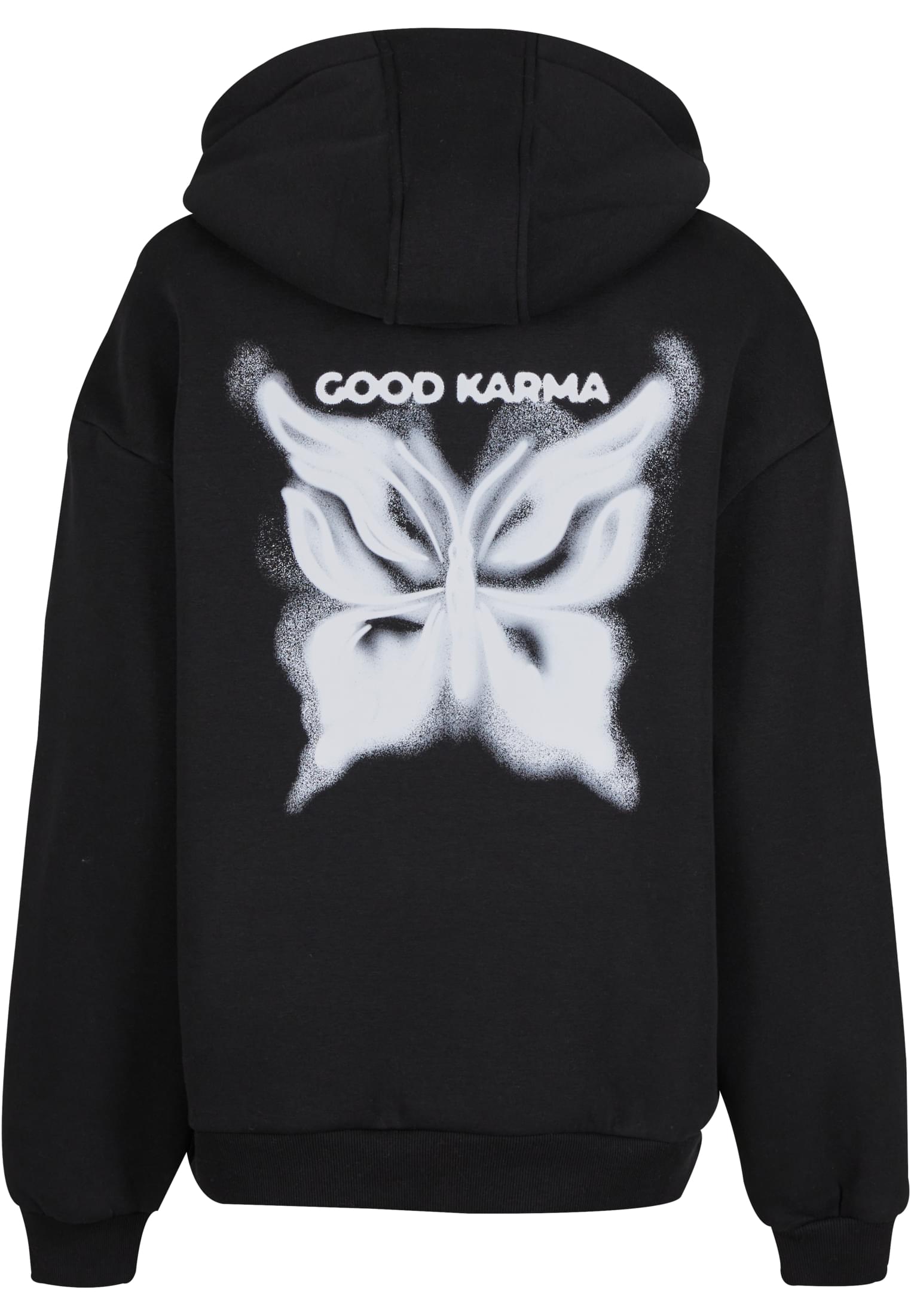 Karma Butterfly Ladies Fluffy Hoody softpink XXL - workoutbrands.com