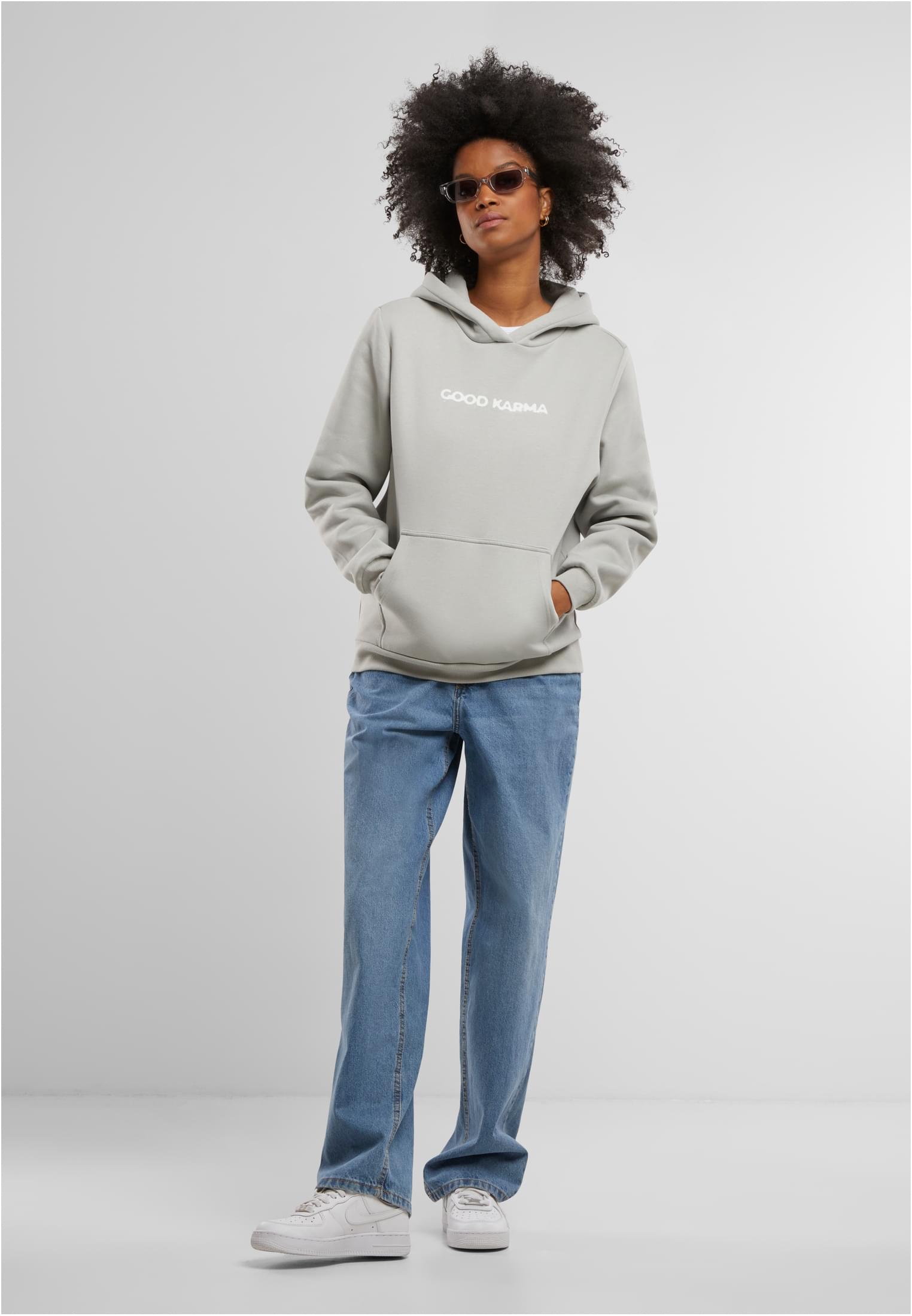 Karma Butterfly Ladies Fluffy Hoody softpink XXL - workoutbrands.com