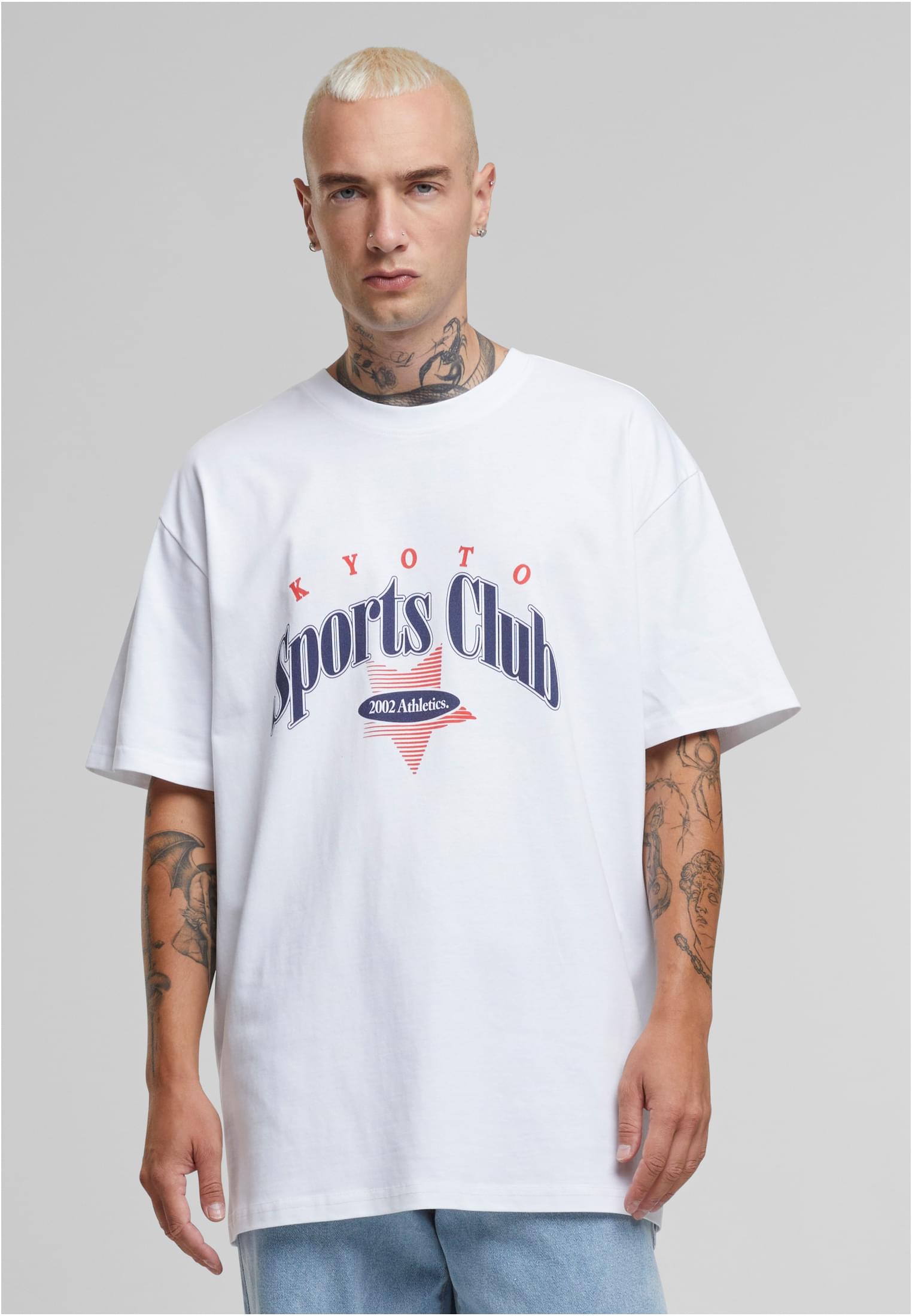 Kyoto Sports Club Oversize Tee white XXL - workoutbrands.com