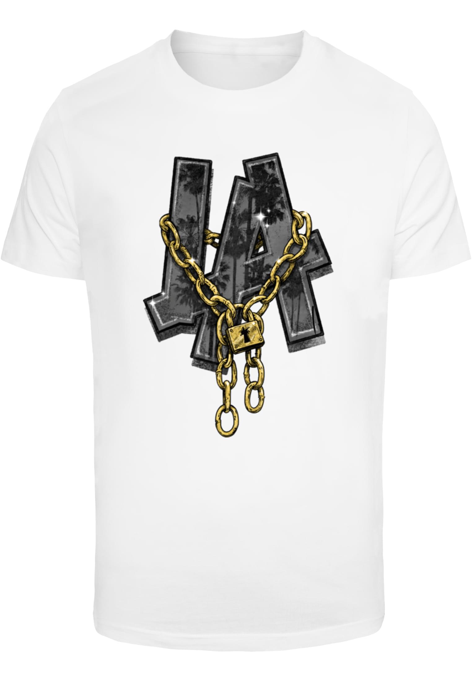 LA Chains Tee white XXL - workoutbrands.com