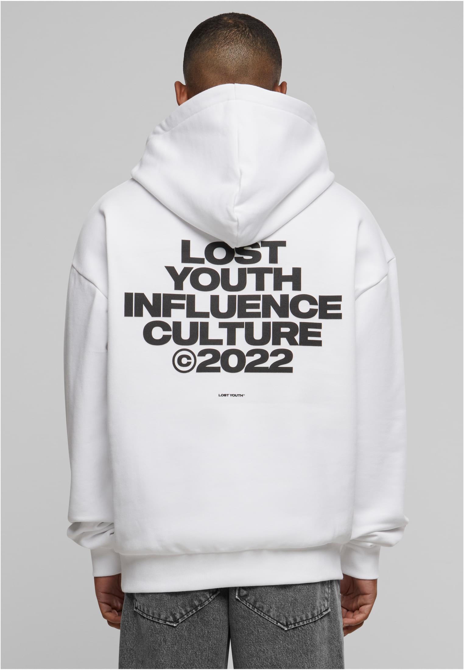 LY HOODY "CULTURE" cobalt blue XXL