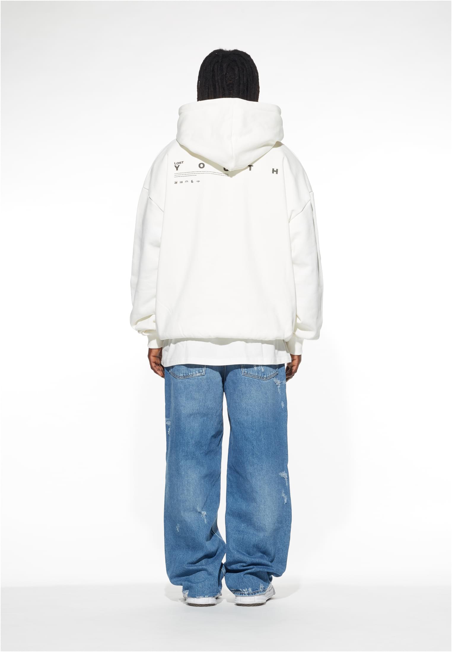 LY HOODY "DOVE"