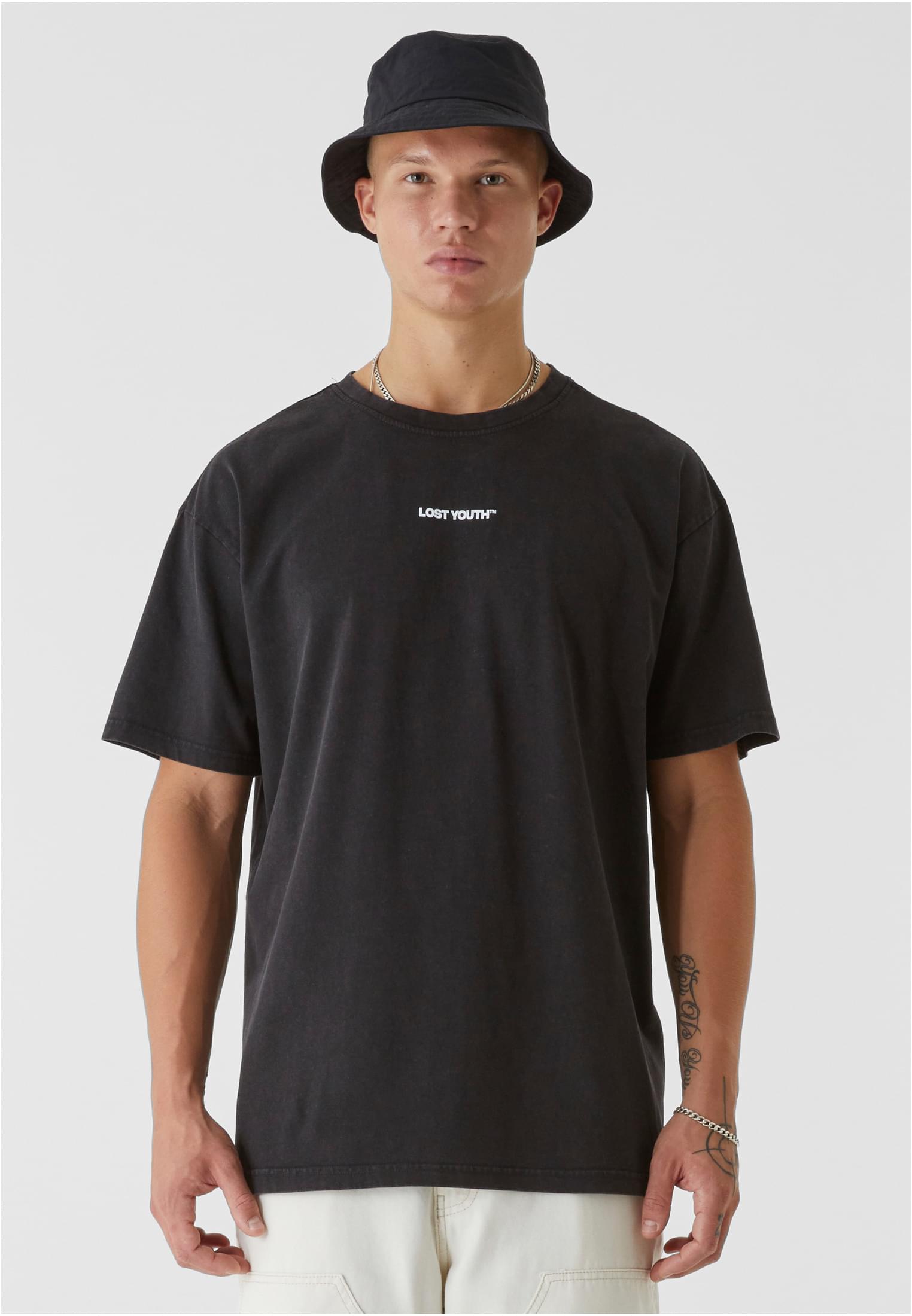 LY ACID WASHED TEE SKATE