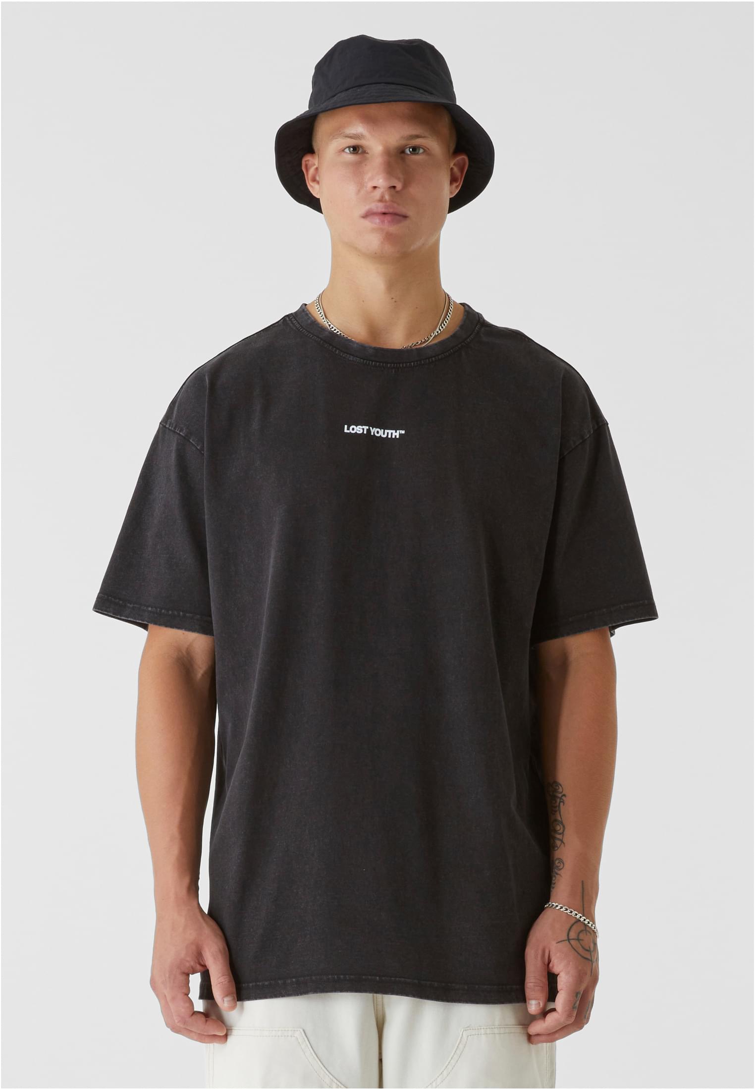 LY Acid Washed Tee Butterfly V.3