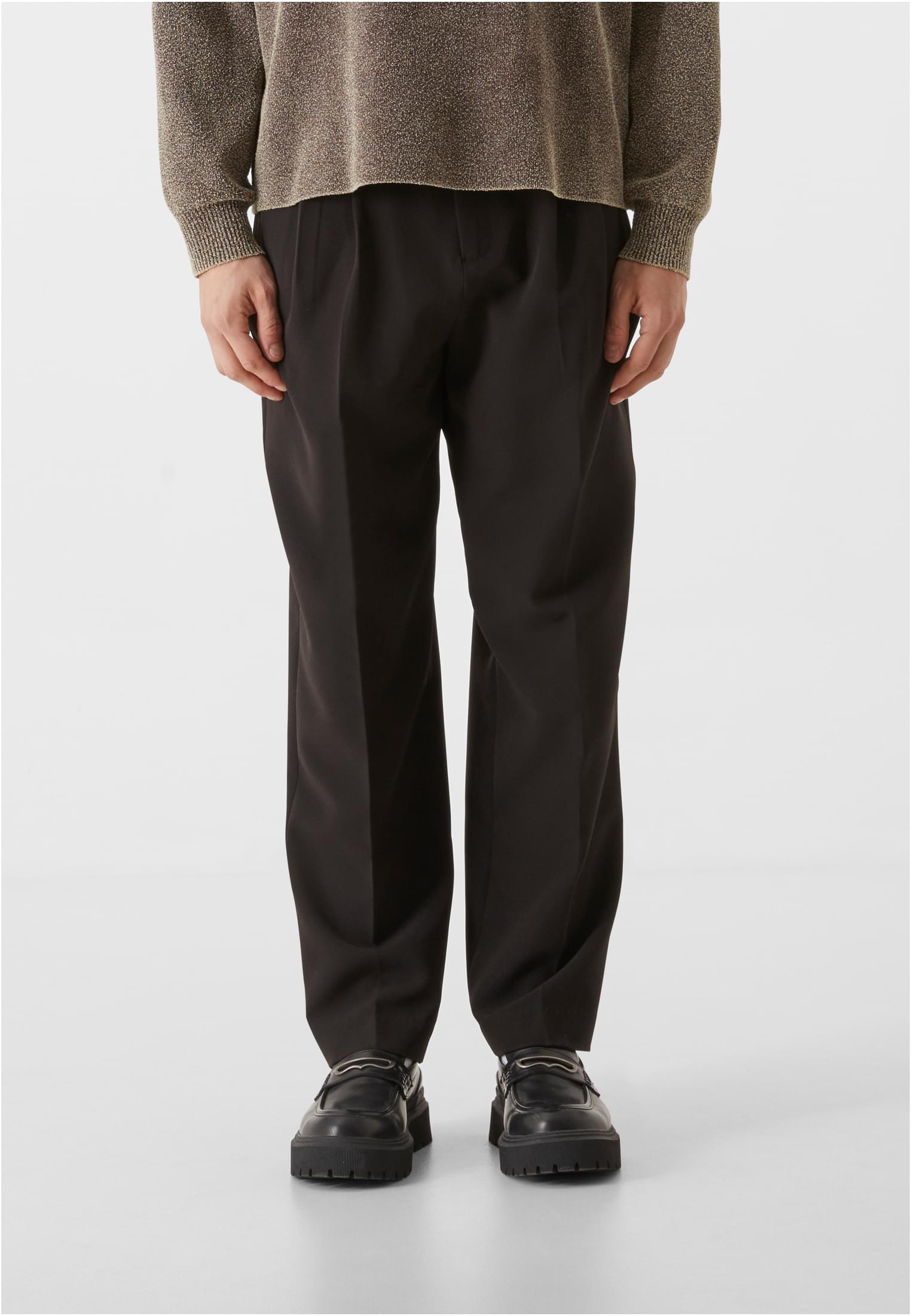 Lost Youth Double Pleated Dressed Pants
