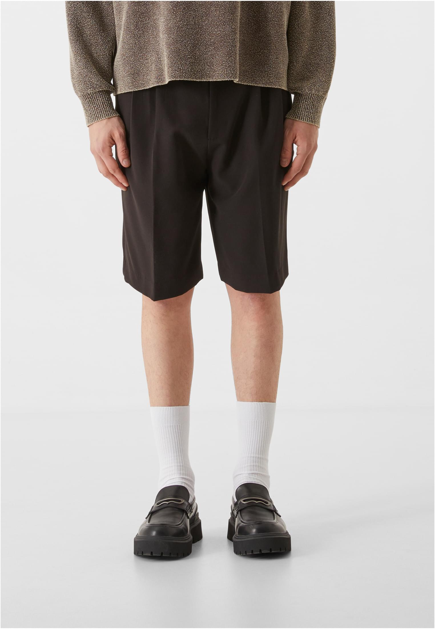 LY Double Pleated Dressed Shorts