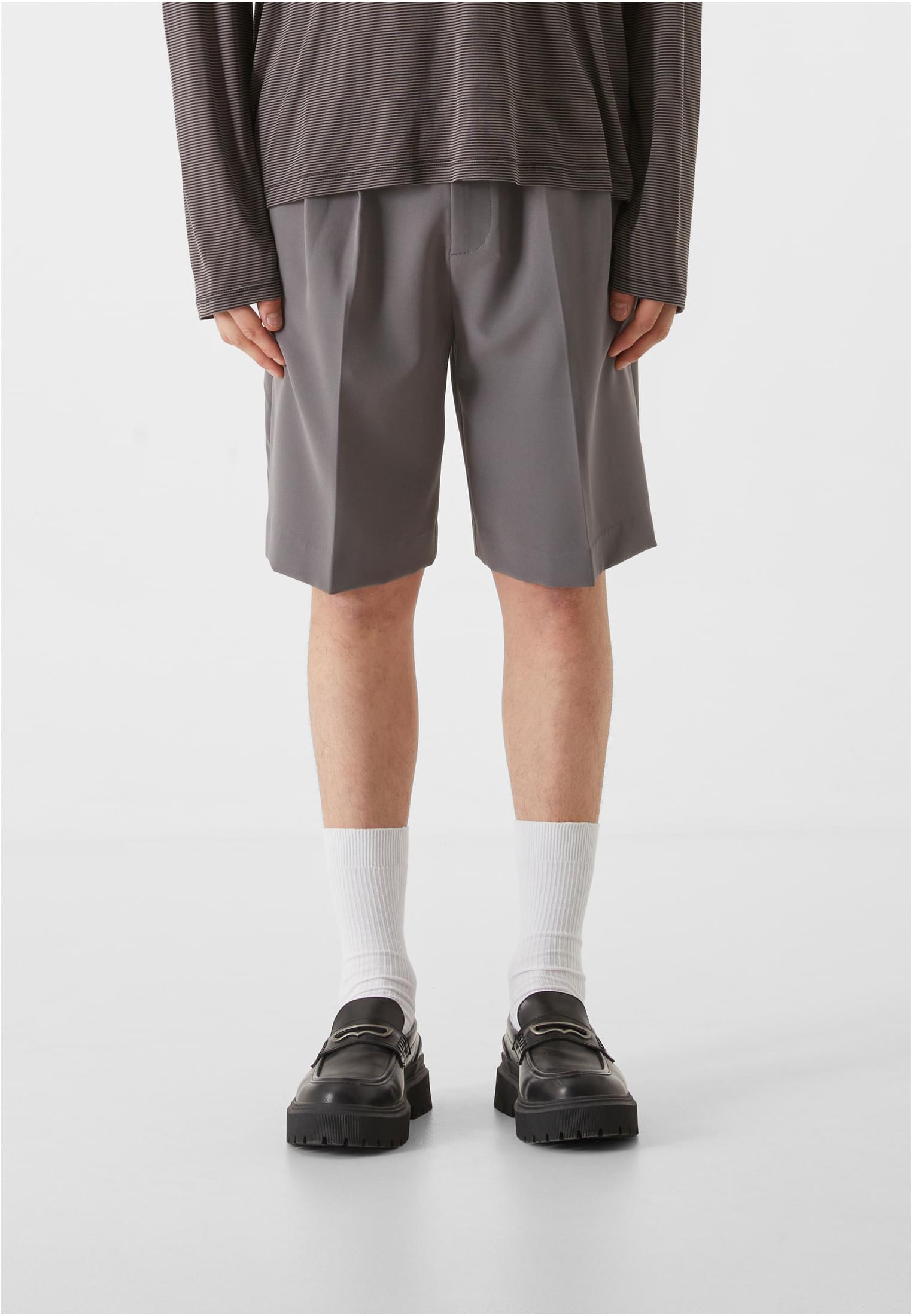 LY Double Pleated Dressed Shorts