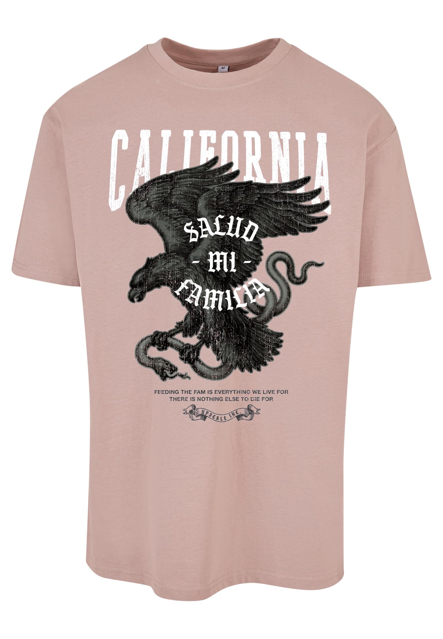 La Familia Heavy Oversize Tee duskrose XXL - workoutbrands.com