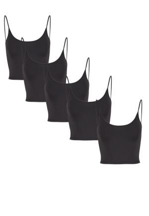 UC Basic Top Low Back Neckline - 5 Pack