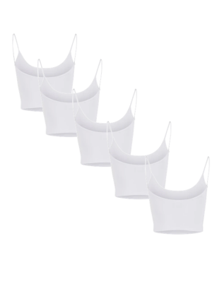 UC Basic Top Low Back Neckline - 5 Pack