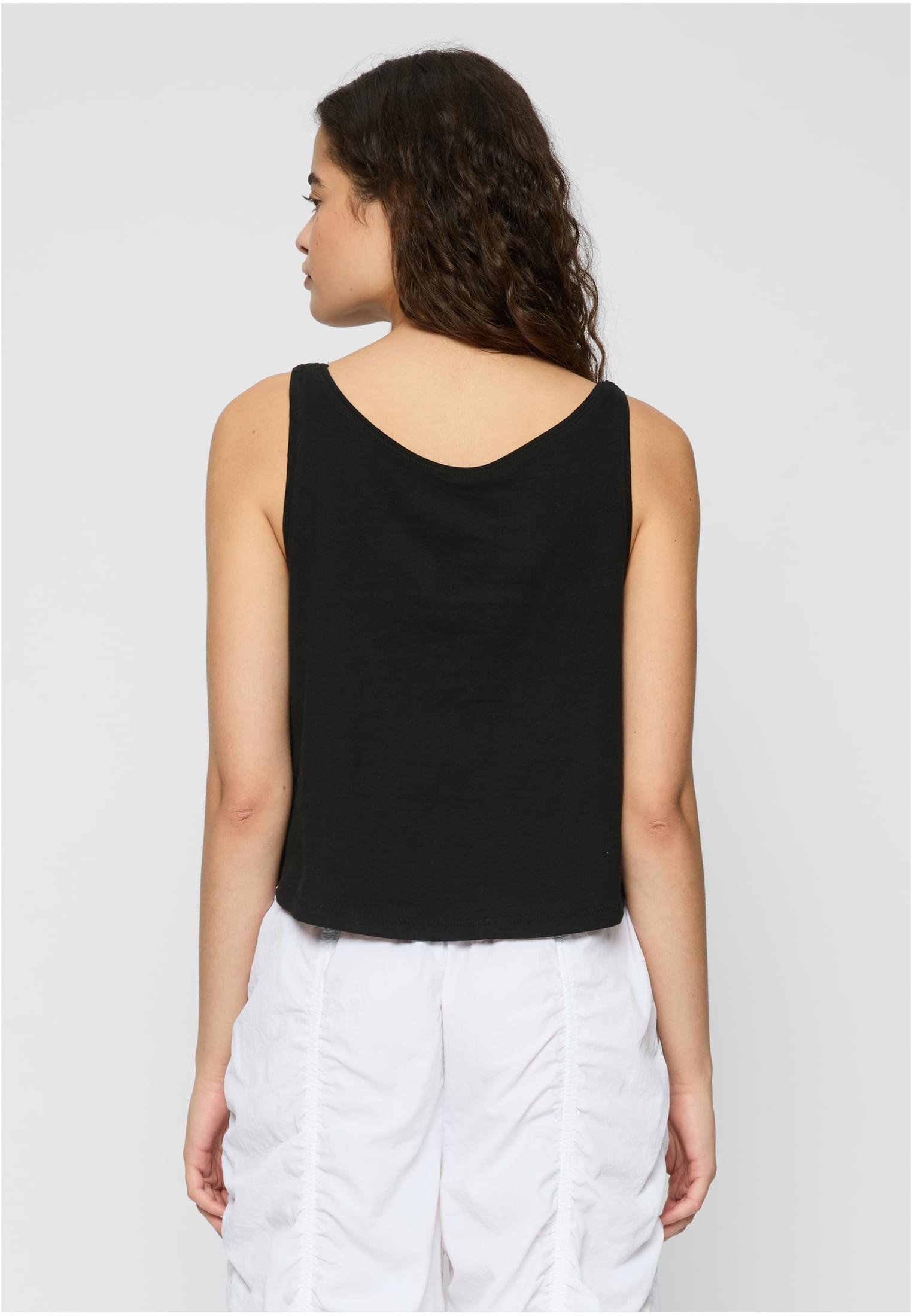 Ladies Cher Colour Tank Top black XS - workoutbrands.com