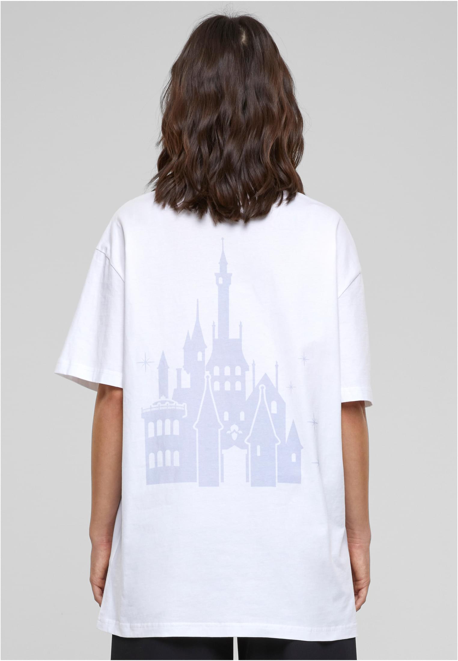Ladies Disney 100 Castle Tee white XXL - workoutbrands.com