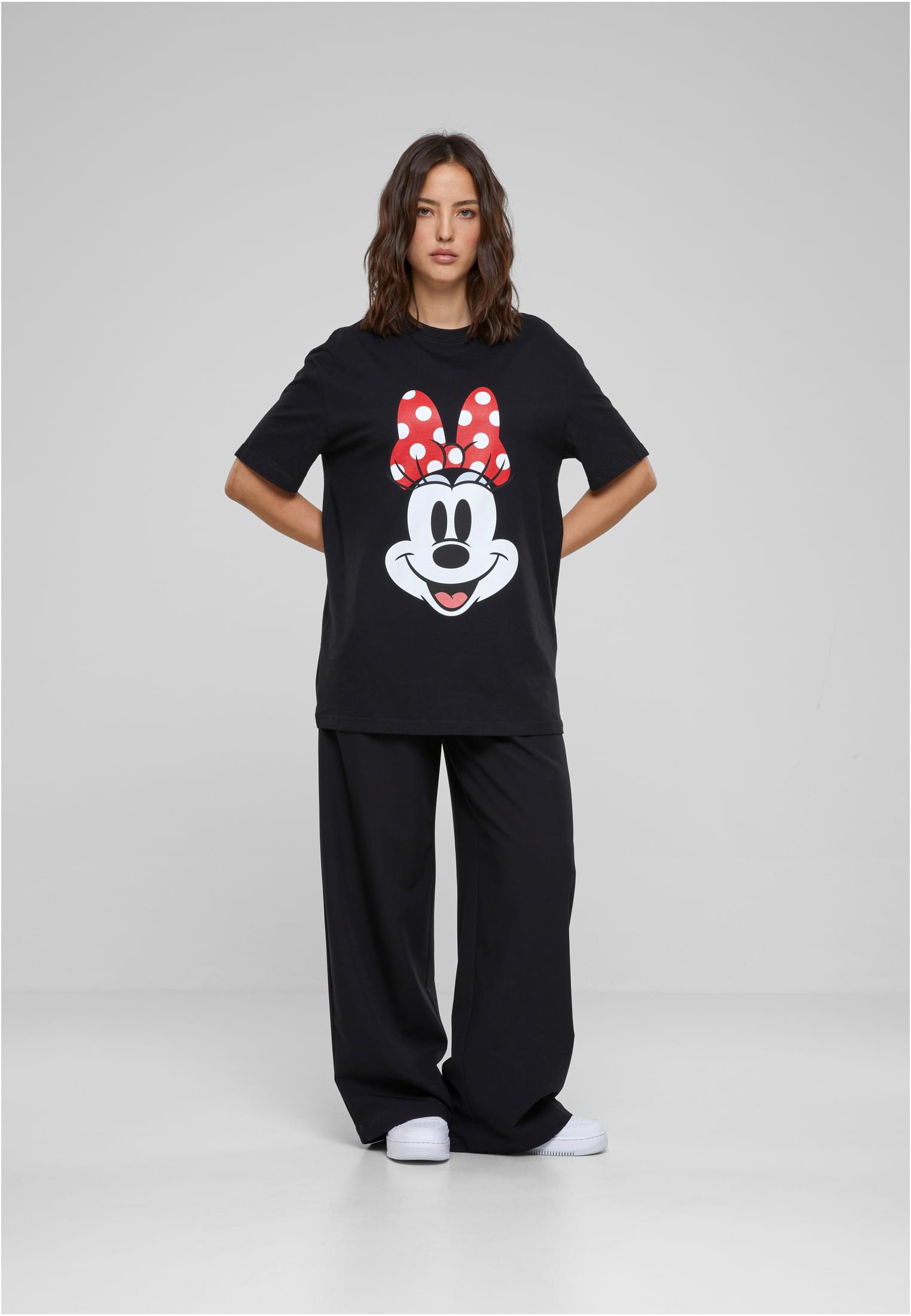Ladies Disney 100 Minnie Smiles Tee black XXL - workoutbrands.com