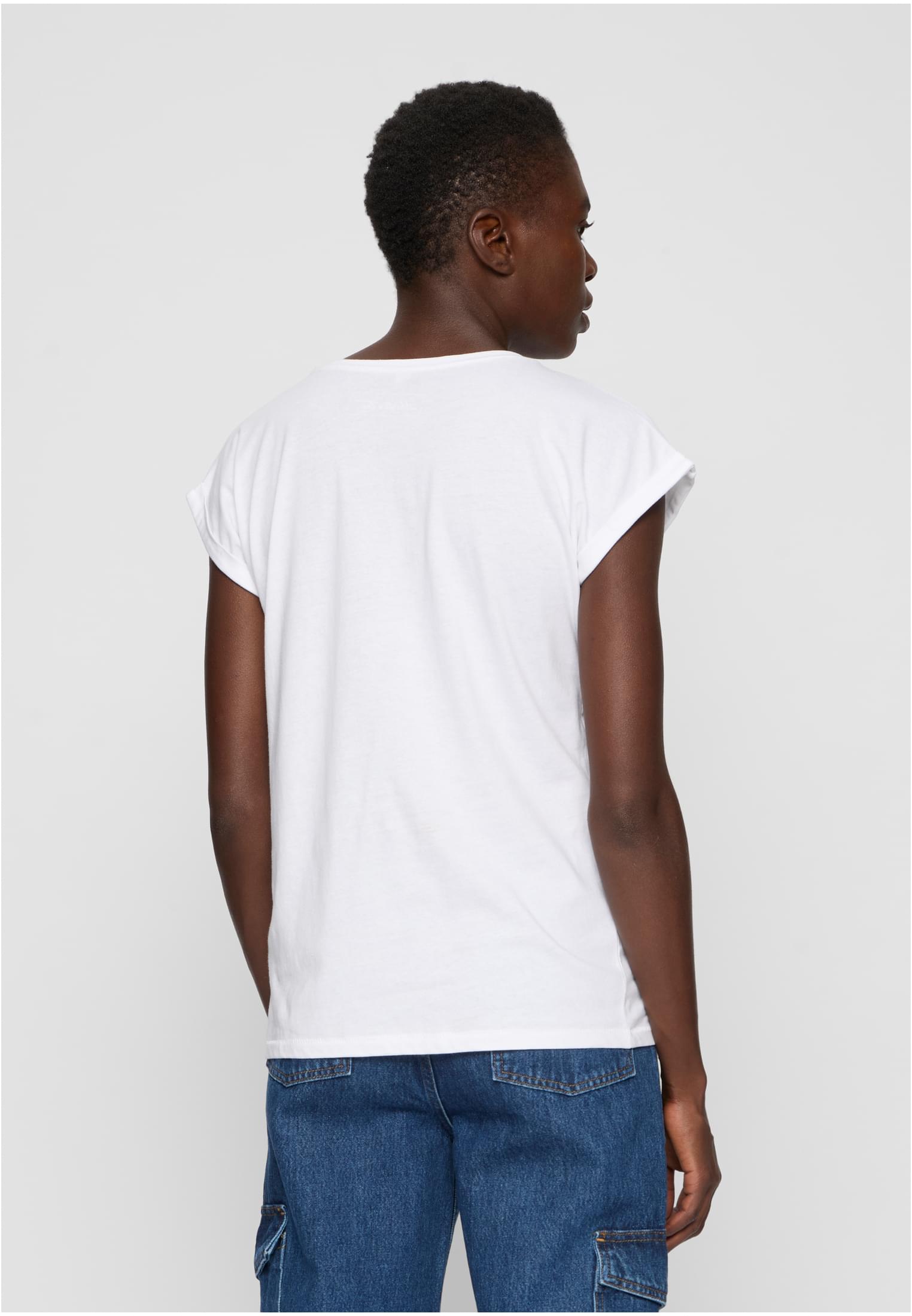 Ladies Flowers Unite Tee white XS - workoutbrands.com