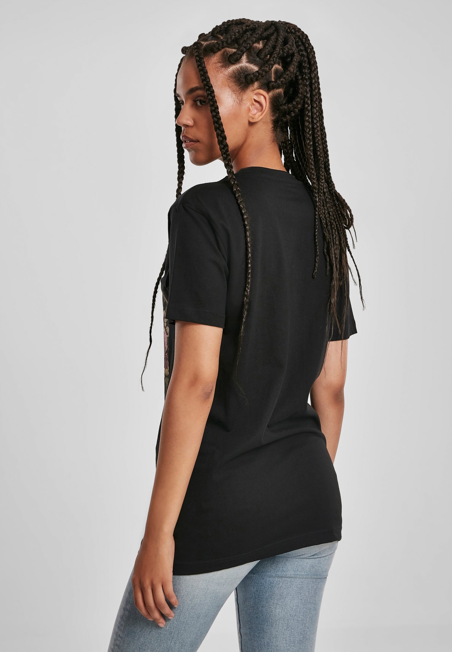 Ladies Frida Kahlo Portrait Tee black XS - workoutbrands.com