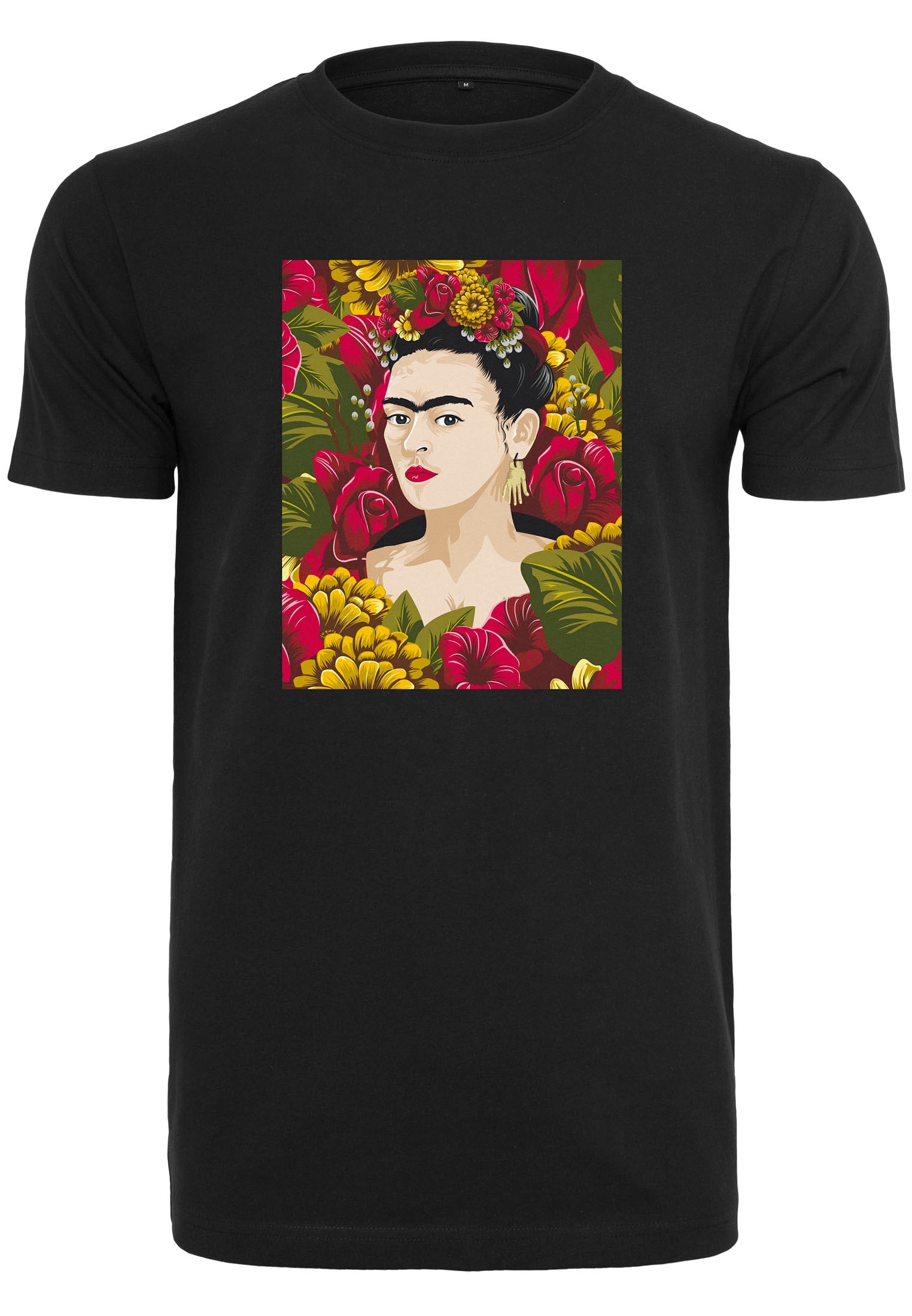 Ladies Frida Kahlo Portrait Tee black XS - workoutbrands.com