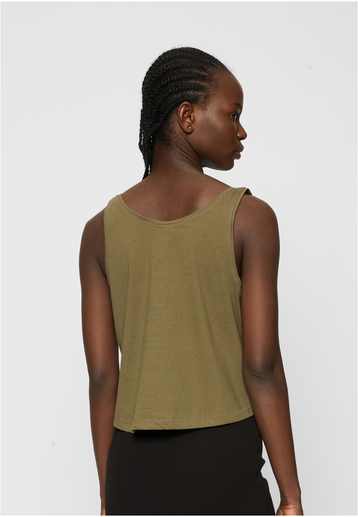 Ladies GRL PWR Tank heather grey XS - workoutbrands.com