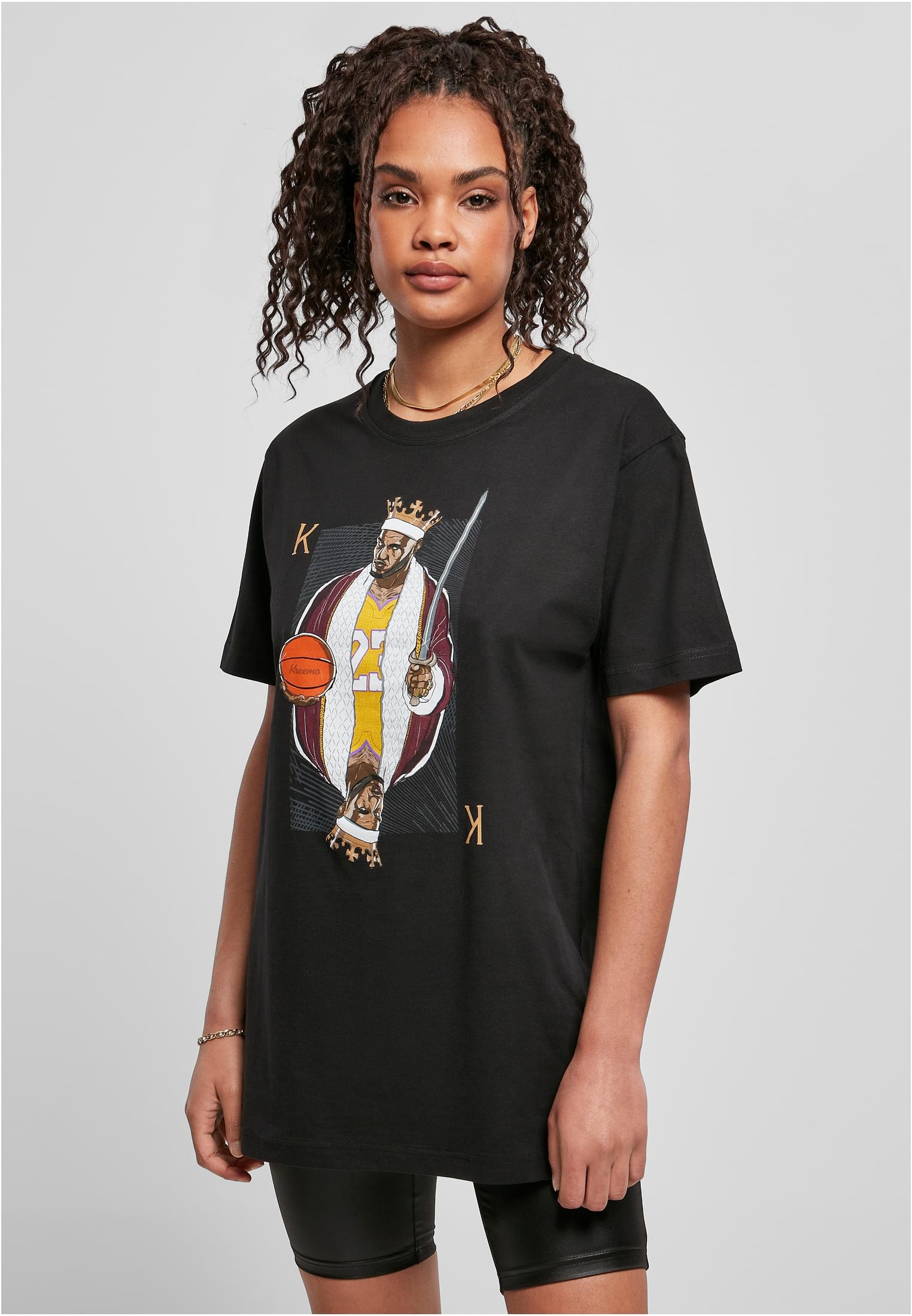 Ladies King James LA Tee black XXL - workoutbrands.com