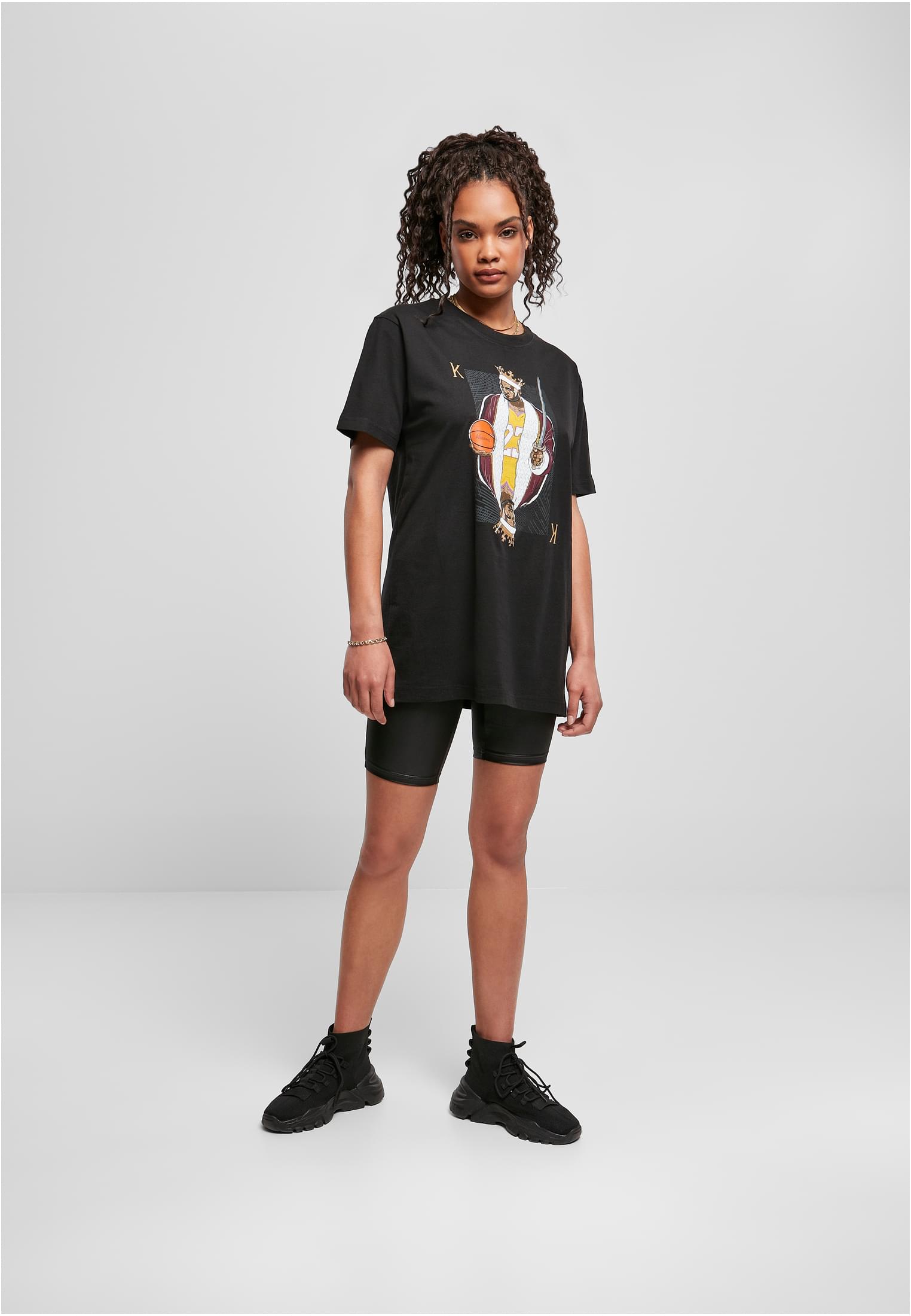 Ladies King James LA Tee black XXL - workoutbrands.com