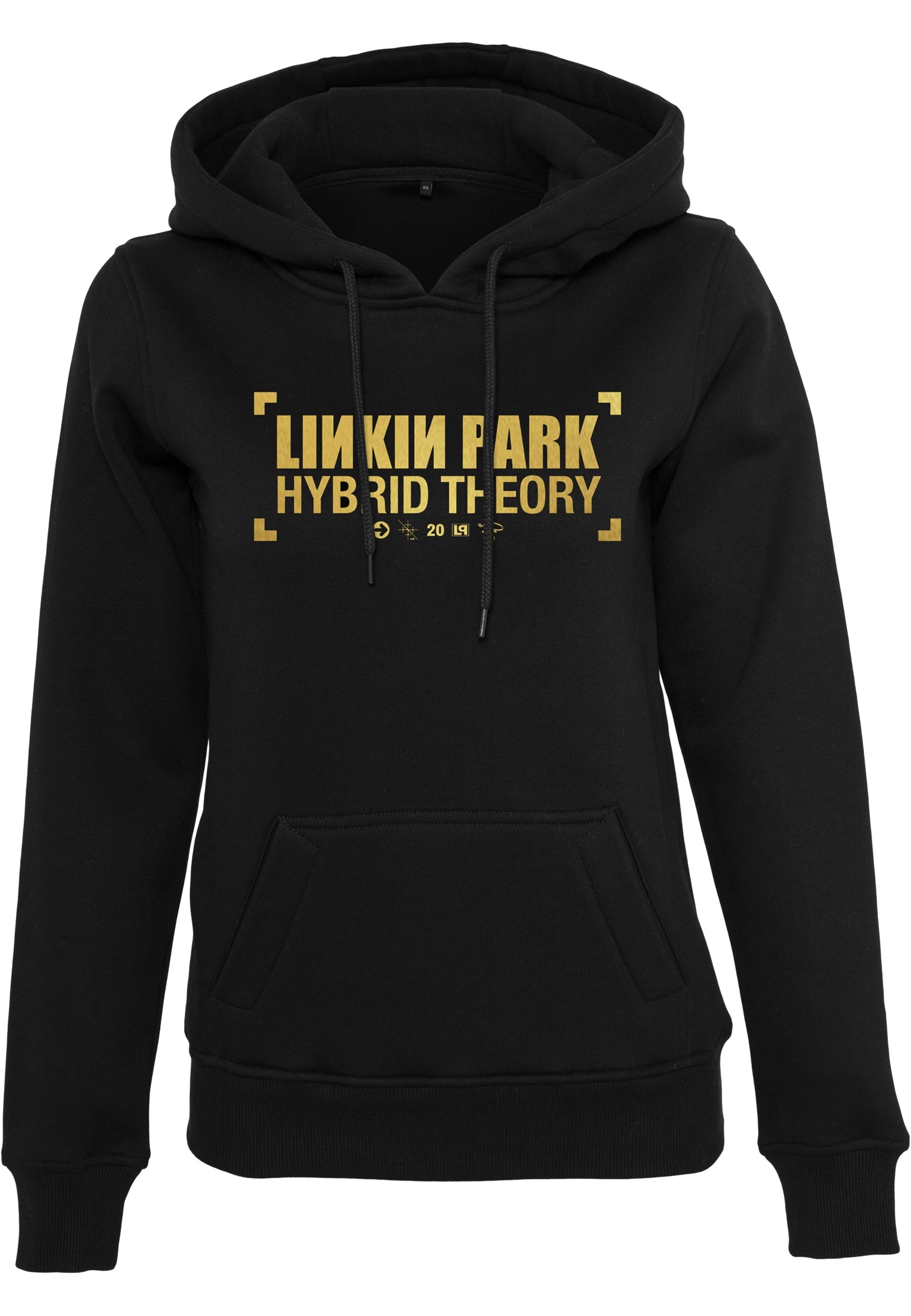 Ladies Linkin Park Anniversay Logo Hoody black XS - workoutbrands.com