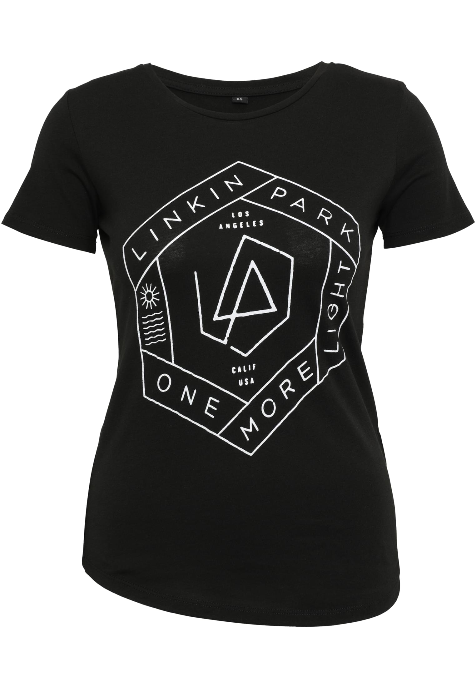 Ladies Linkin Park OML Fit Tee blk/olive XS - workoutbrands.com