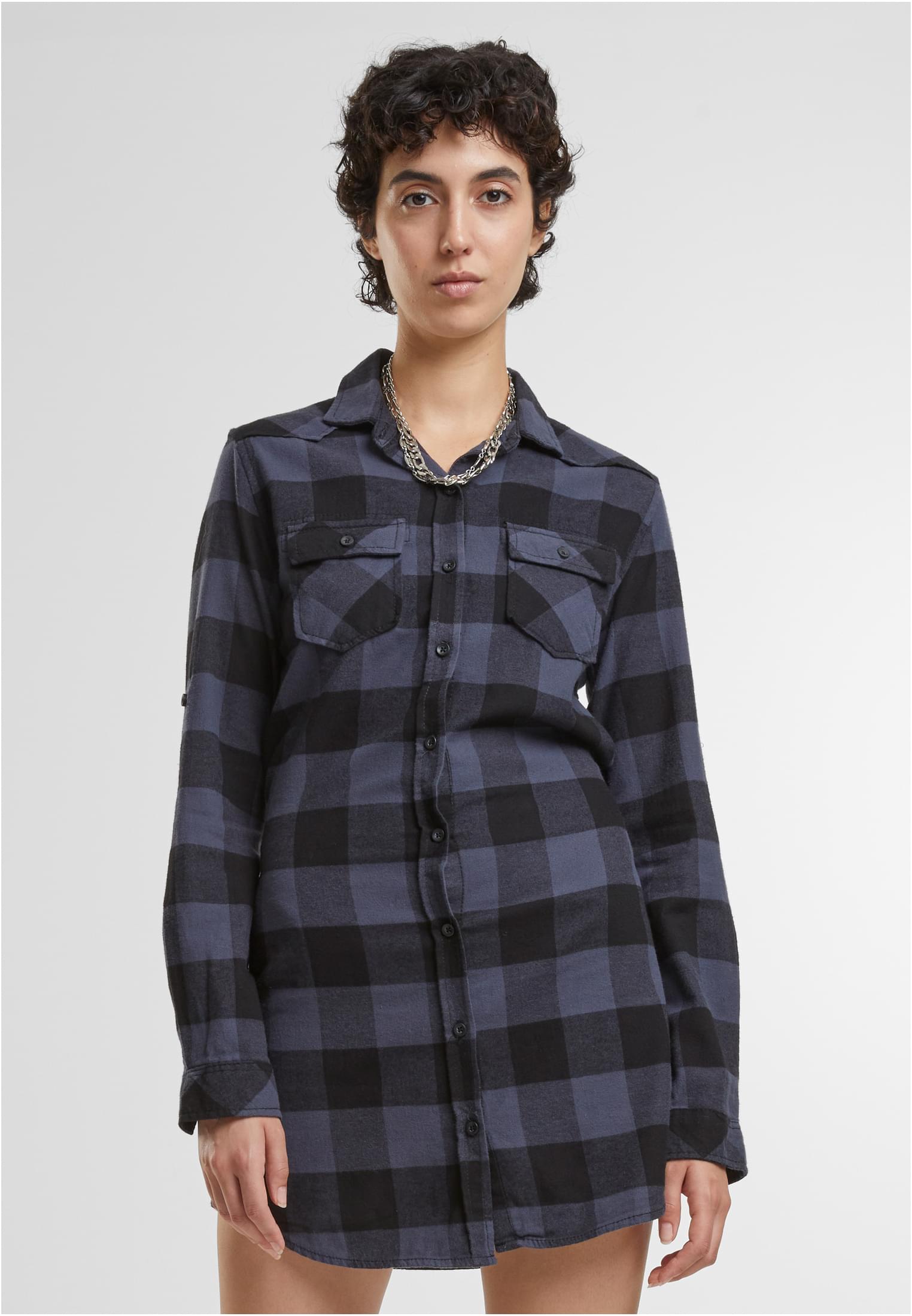 Ladies Longshirt Lucy black/grey XXL - workoutbrands.com