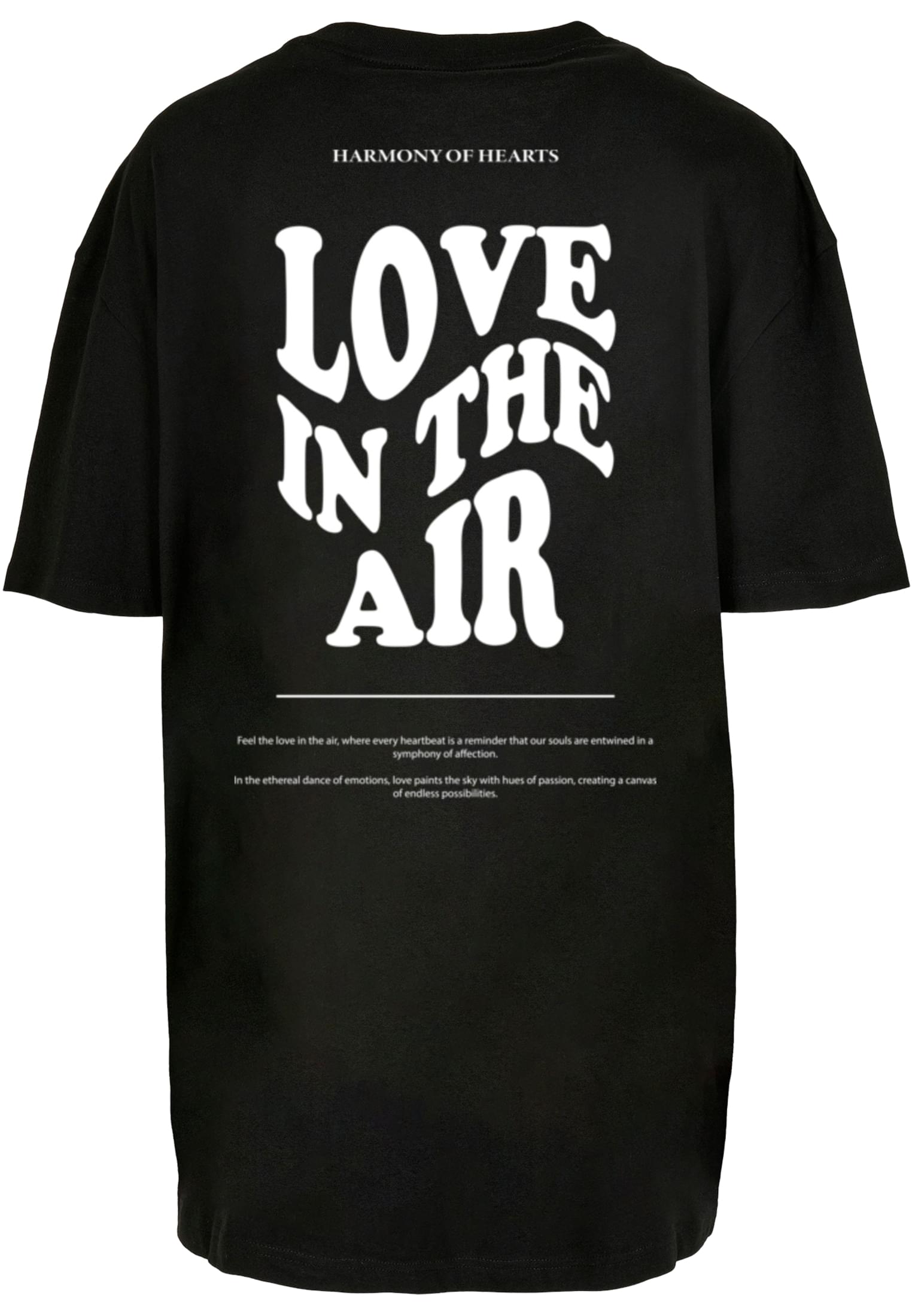 Ladies Love In The Air Oversized Boyfriend Tee white XXL - workoutbrands.com