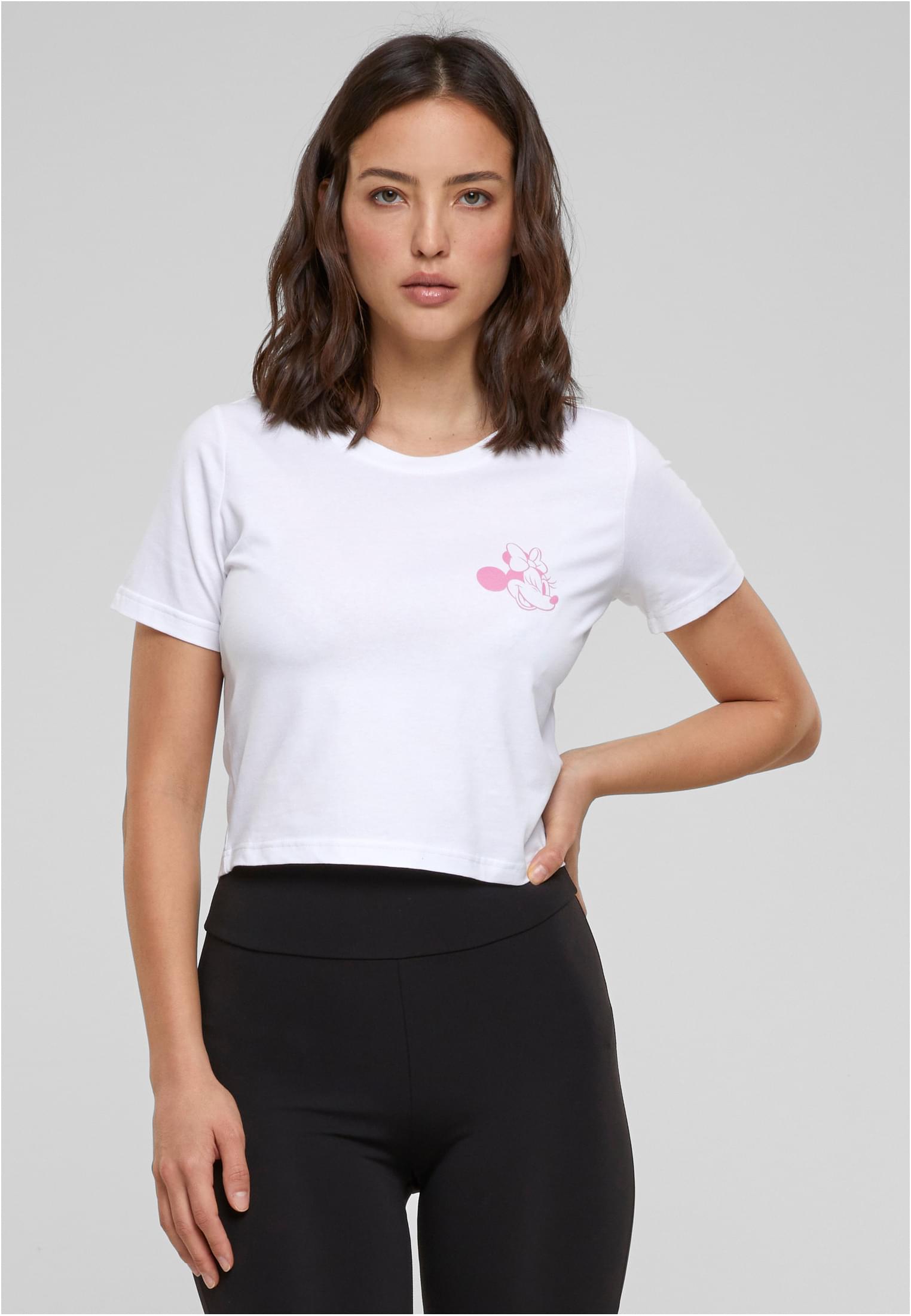 Ladies Minnie Mouse Wink Tee white XXL - workoutbrands.com