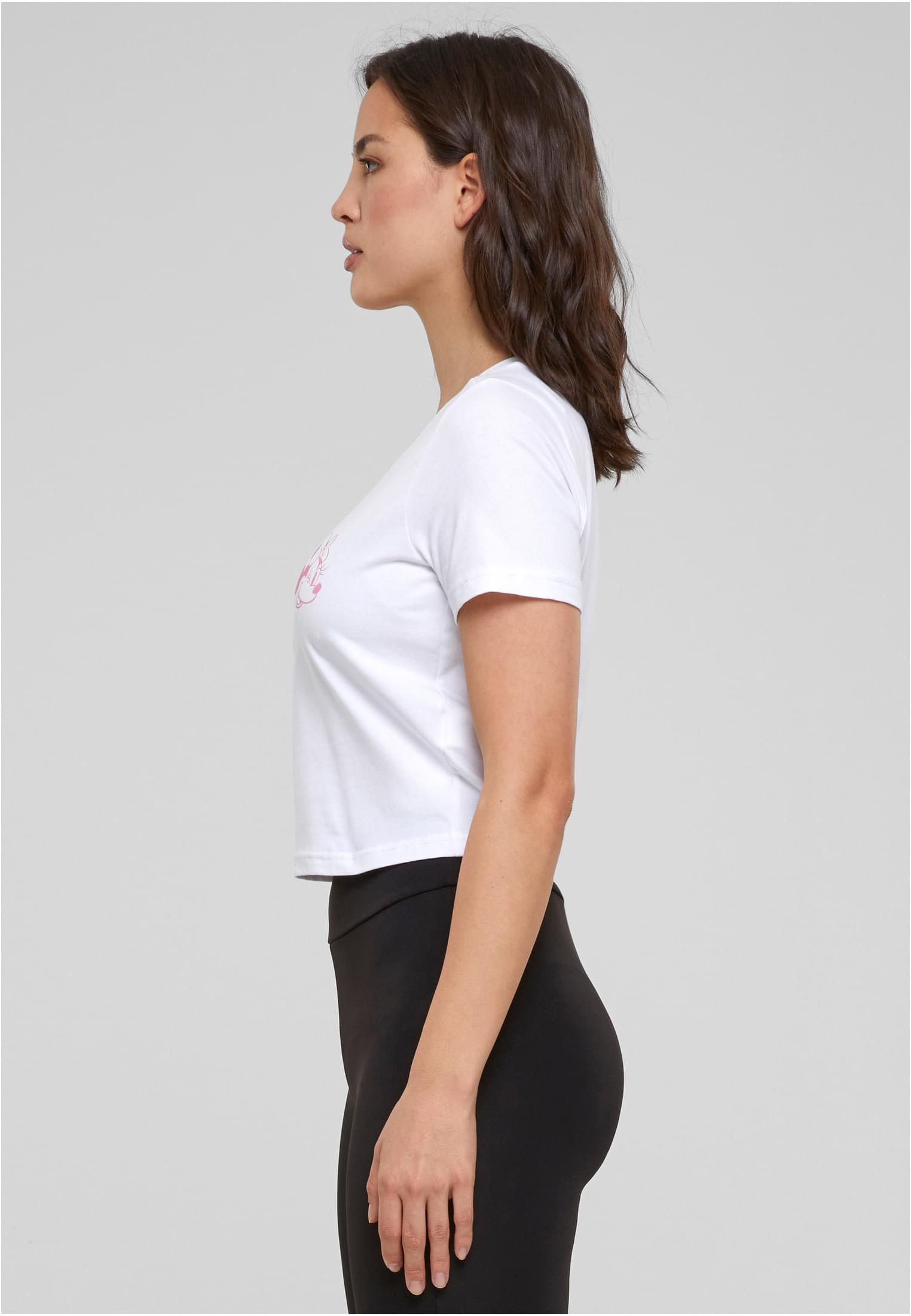 Ladies Minnie Mouse Wink Tee white XXL - workoutbrands.com