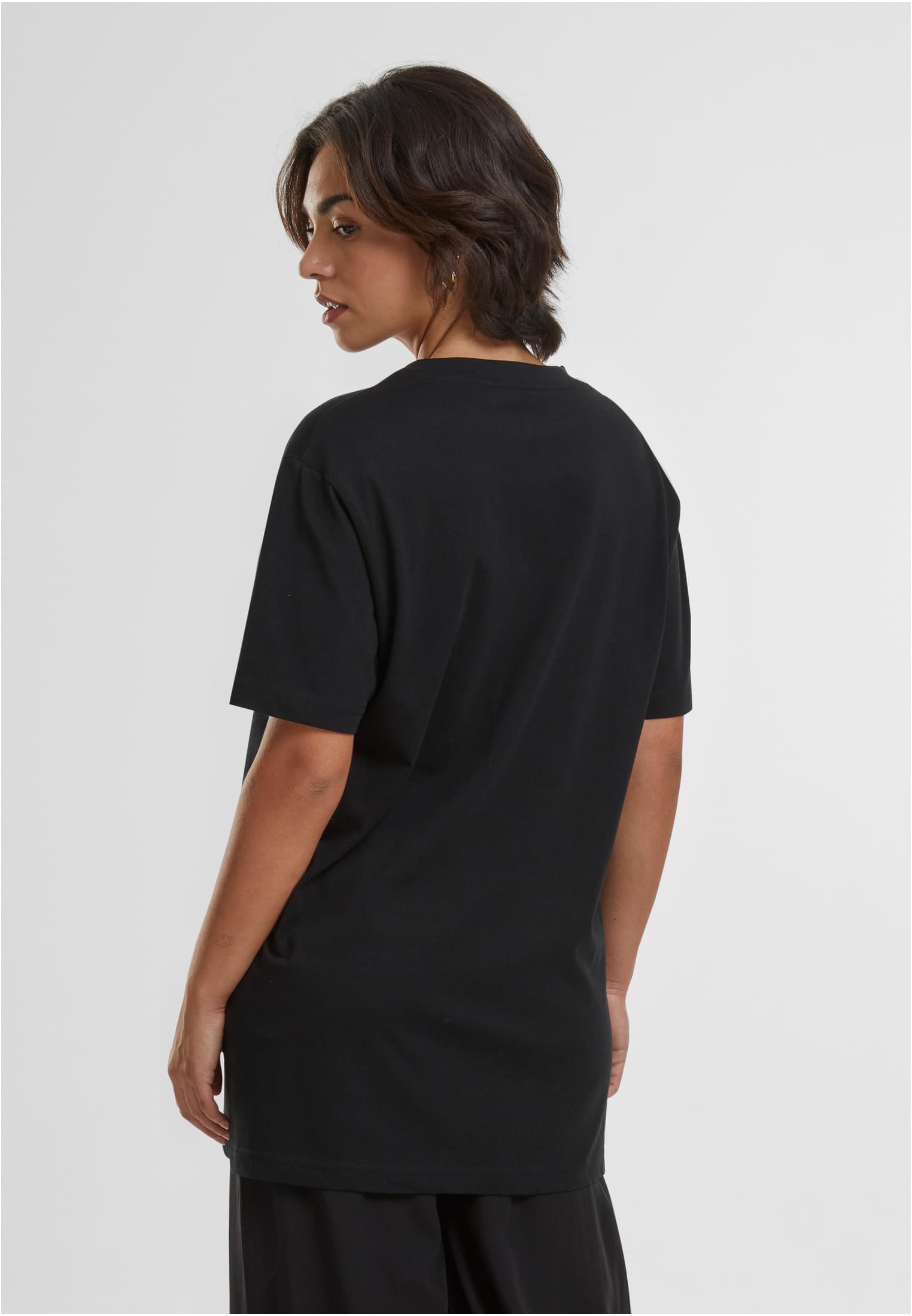 Ladies One Line Rose Tee black XS - workoutbrands.com