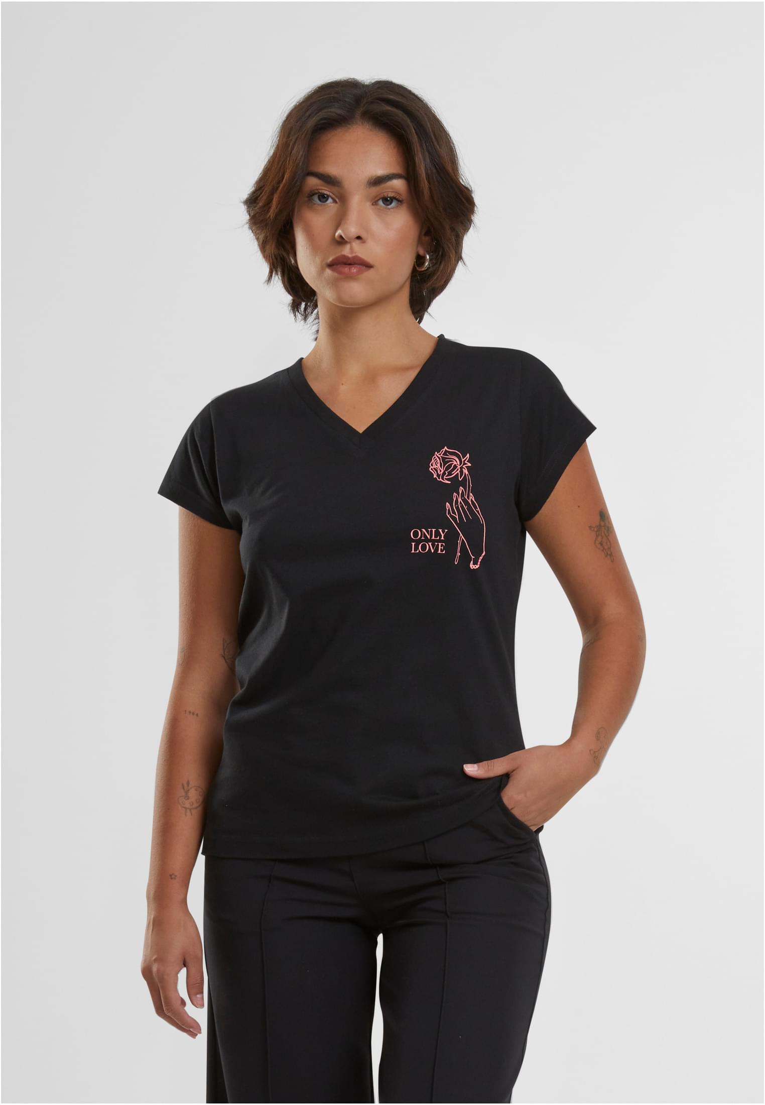 Ladies Only Love Tee olive XS - workoutbrands.com