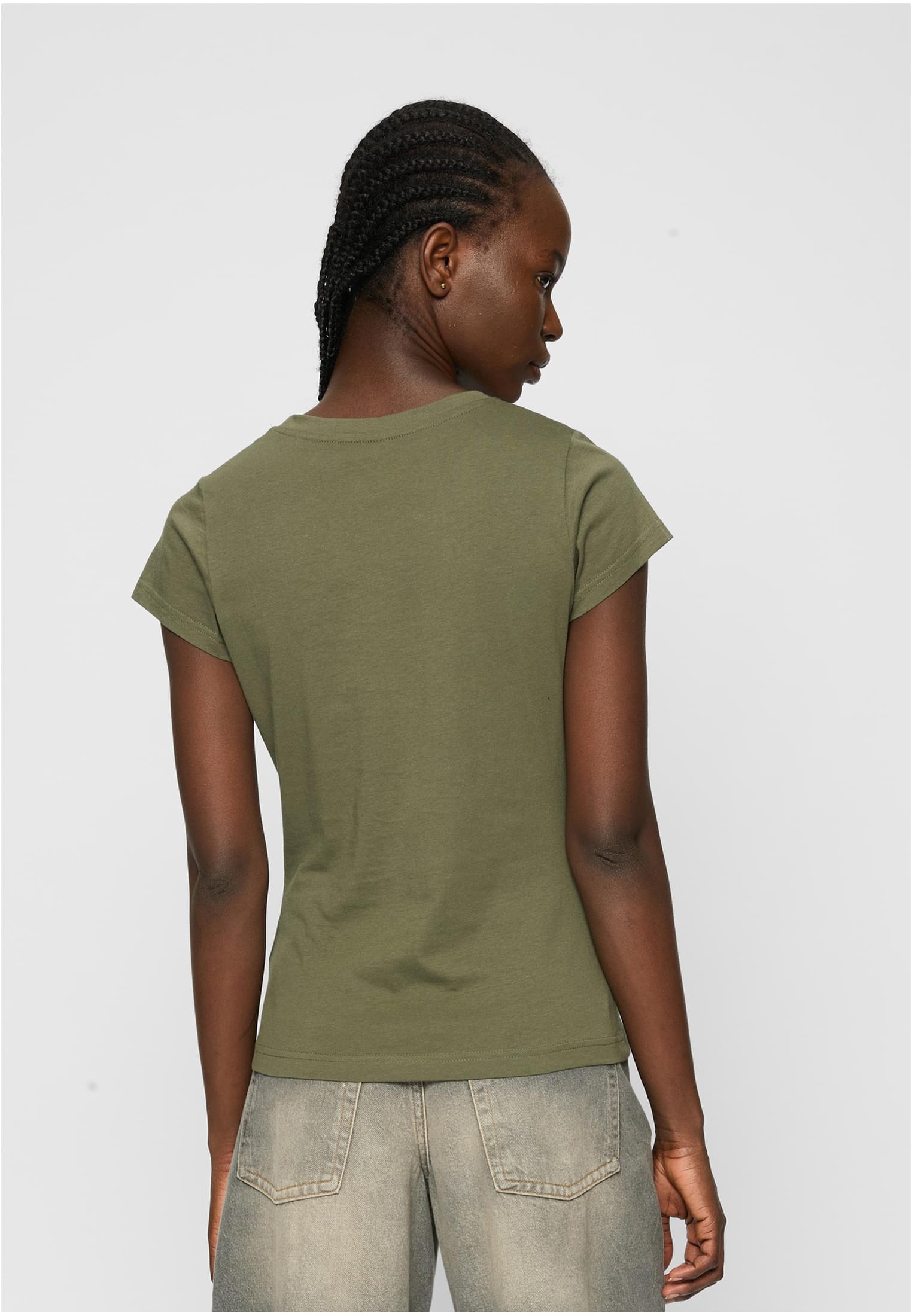 Ladies Only Love Tee olive XS - workoutbrands.com