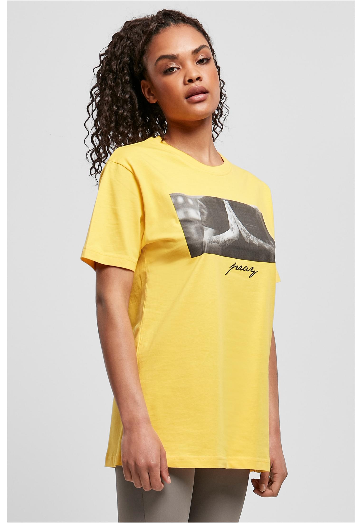 Ladies Pray Tee taxi yellow XXL - workoutbrands.com