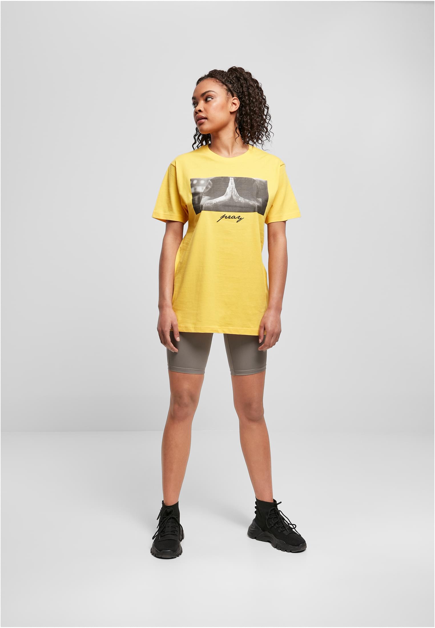 Ladies Pray Tee taxi yellow XXL - workoutbrands.com
