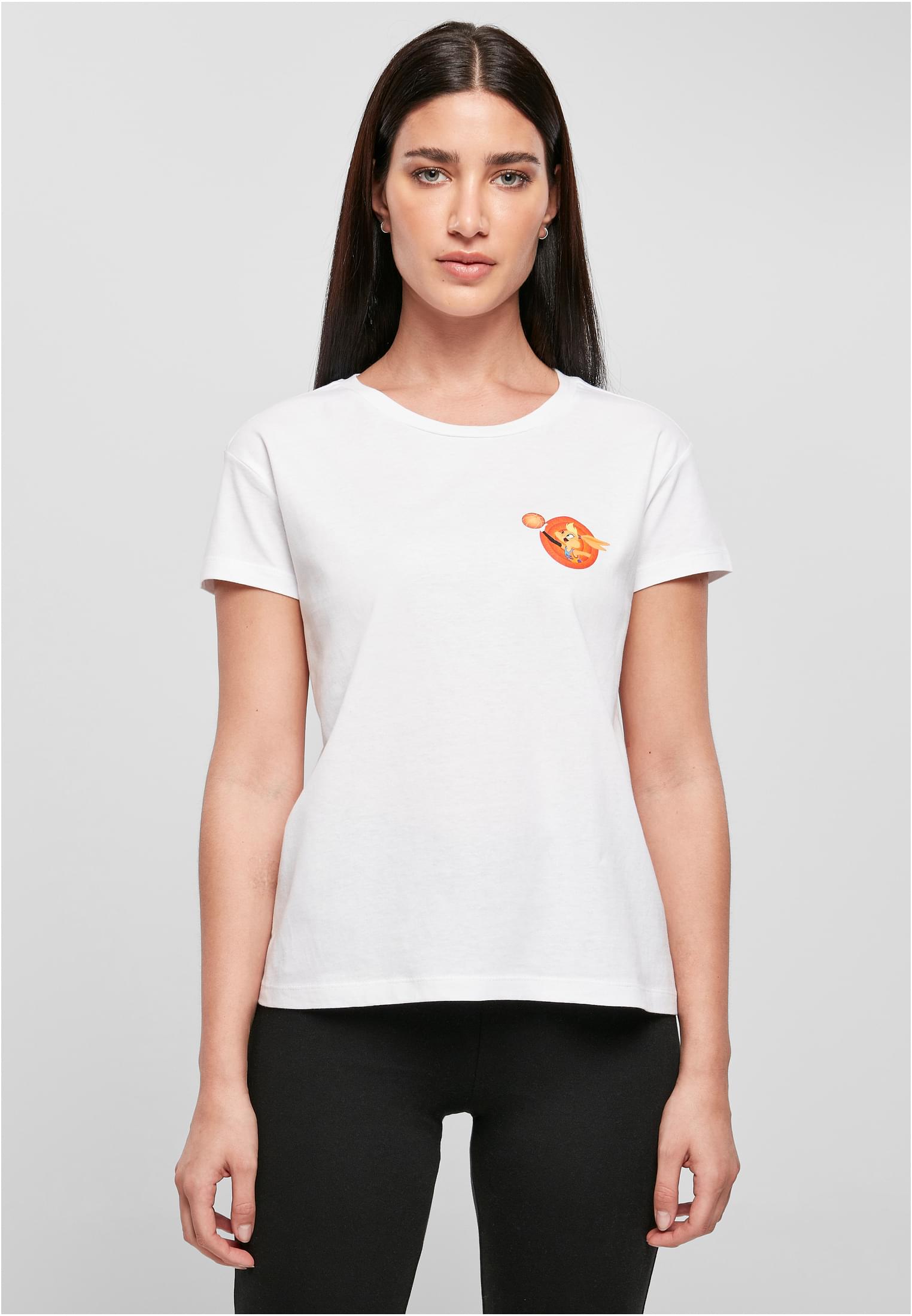 Ladies Space Jam Tune Squad Lola Box Tee white XS - workoutbrands.com