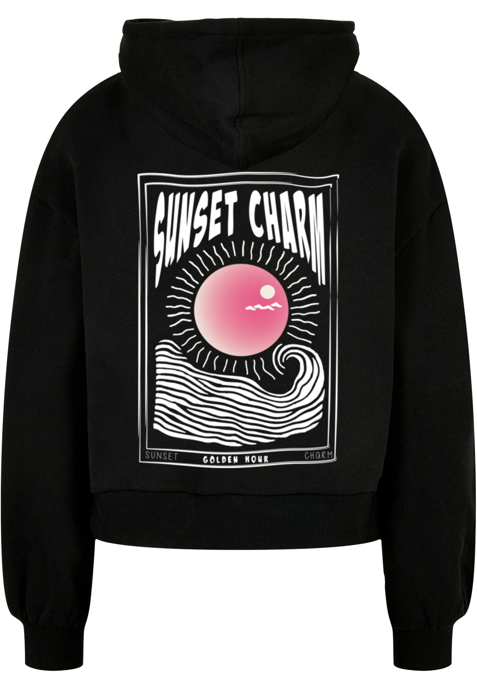 Ladies Sunset Charm Oversized Hoody softyellow XXL - workoutbrands.com