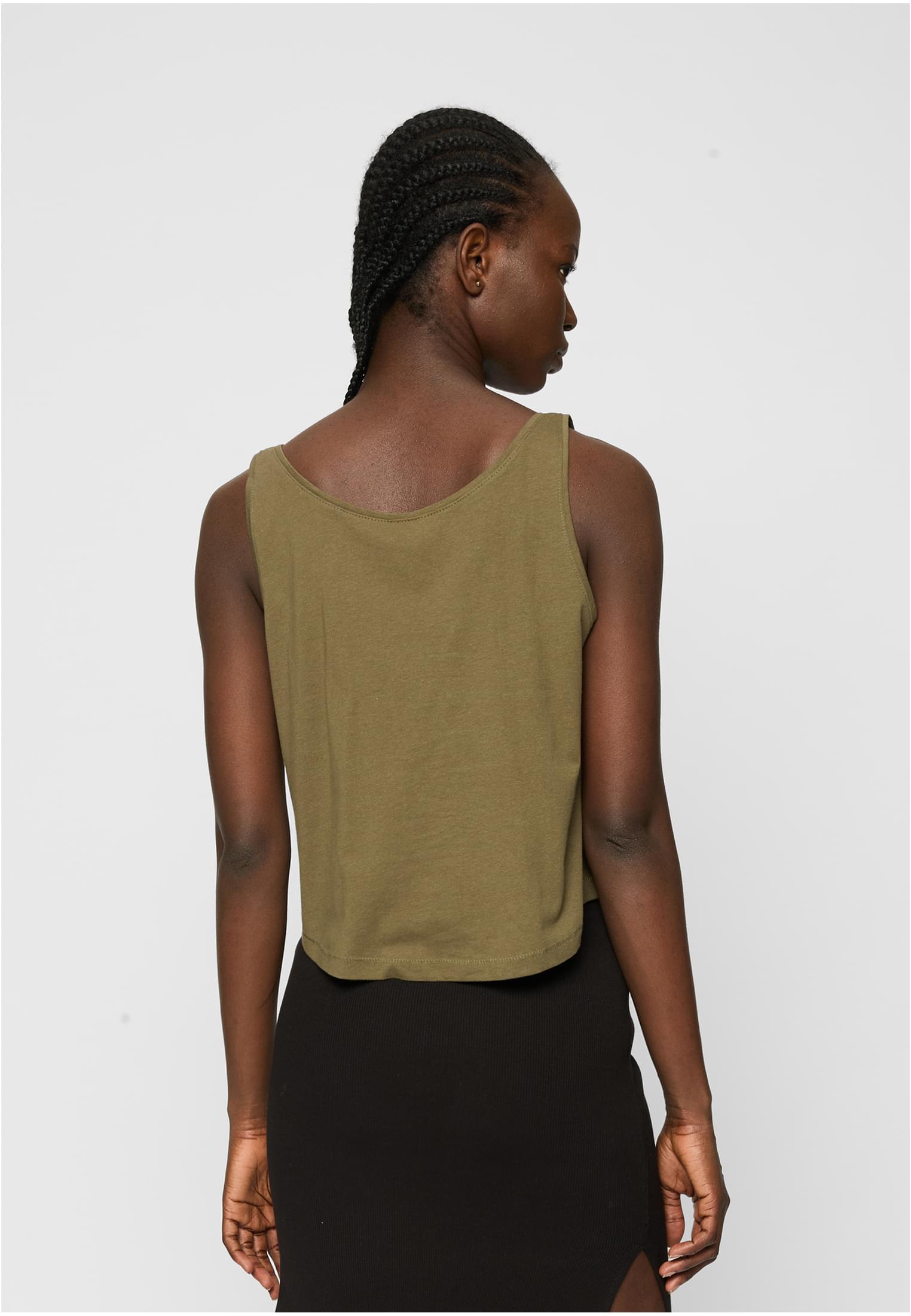 Ladies Waiting For Friday Box Tank heather grey XS - workoutbrands.com