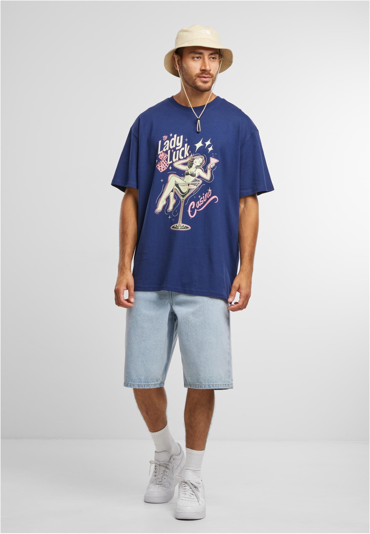 Lady Luck Oversize Tee darkblue XXL - workoutbrands.com