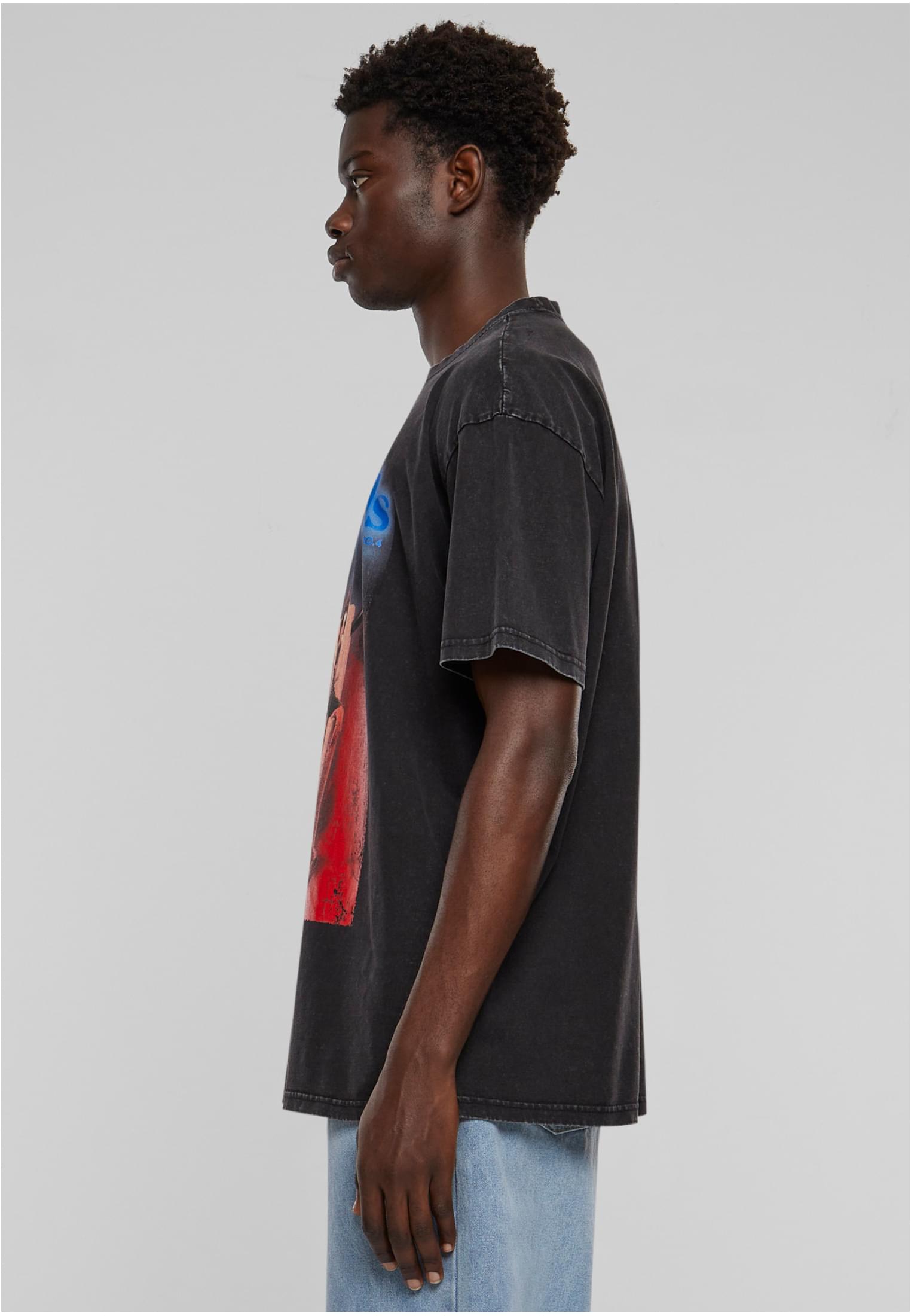 Late Night Calls Acid Heavy Oversize Tee black XXL - workoutbrands.com