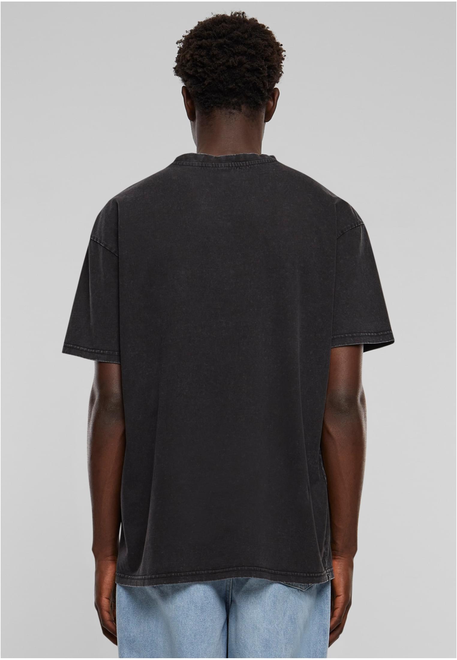 Late Night Calls Acid Heavy Oversize Tee black XXL - workoutbrands.com