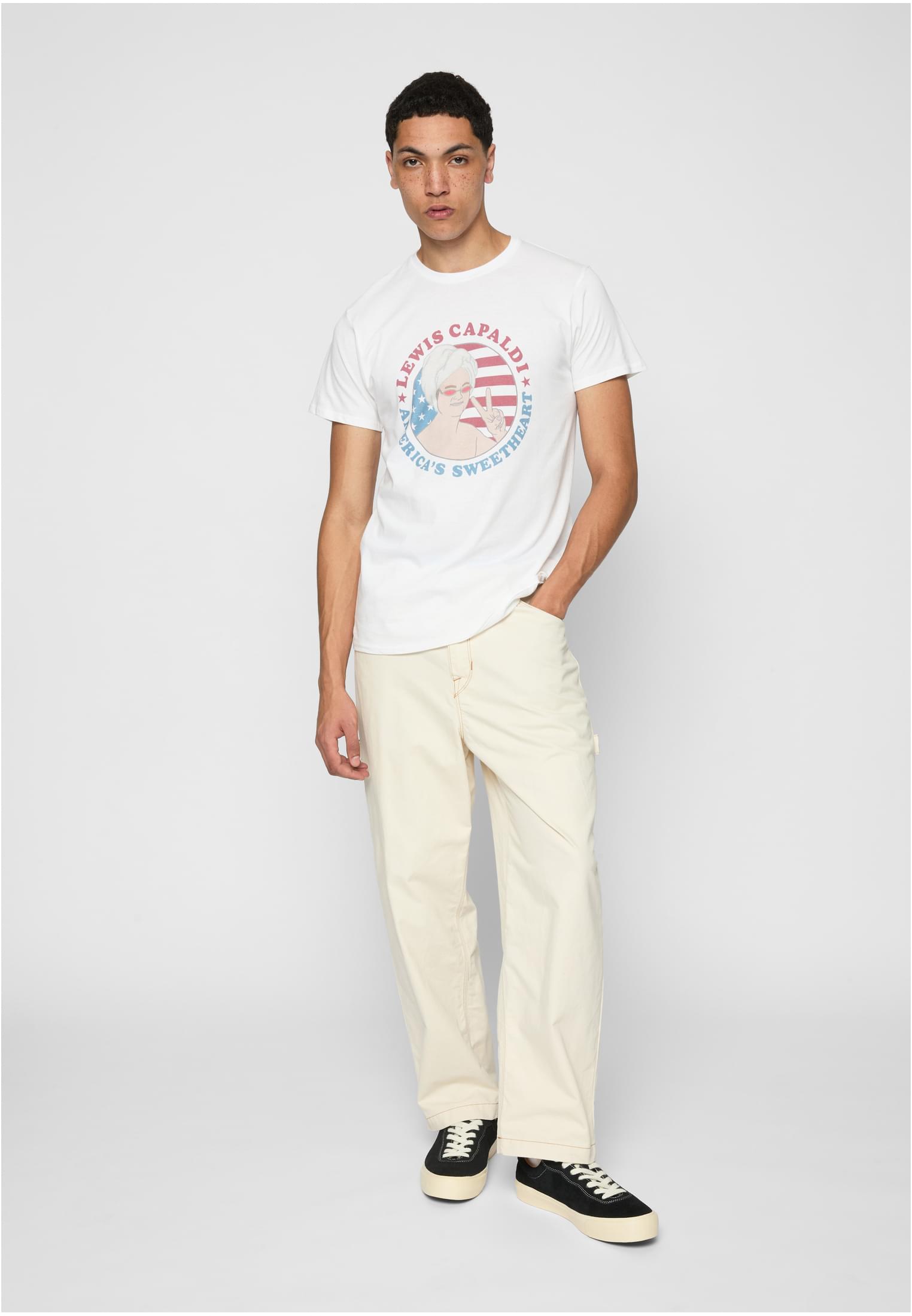 Lewis Capaldi Sweetheart Tour Front white XXL - workoutbrands.com