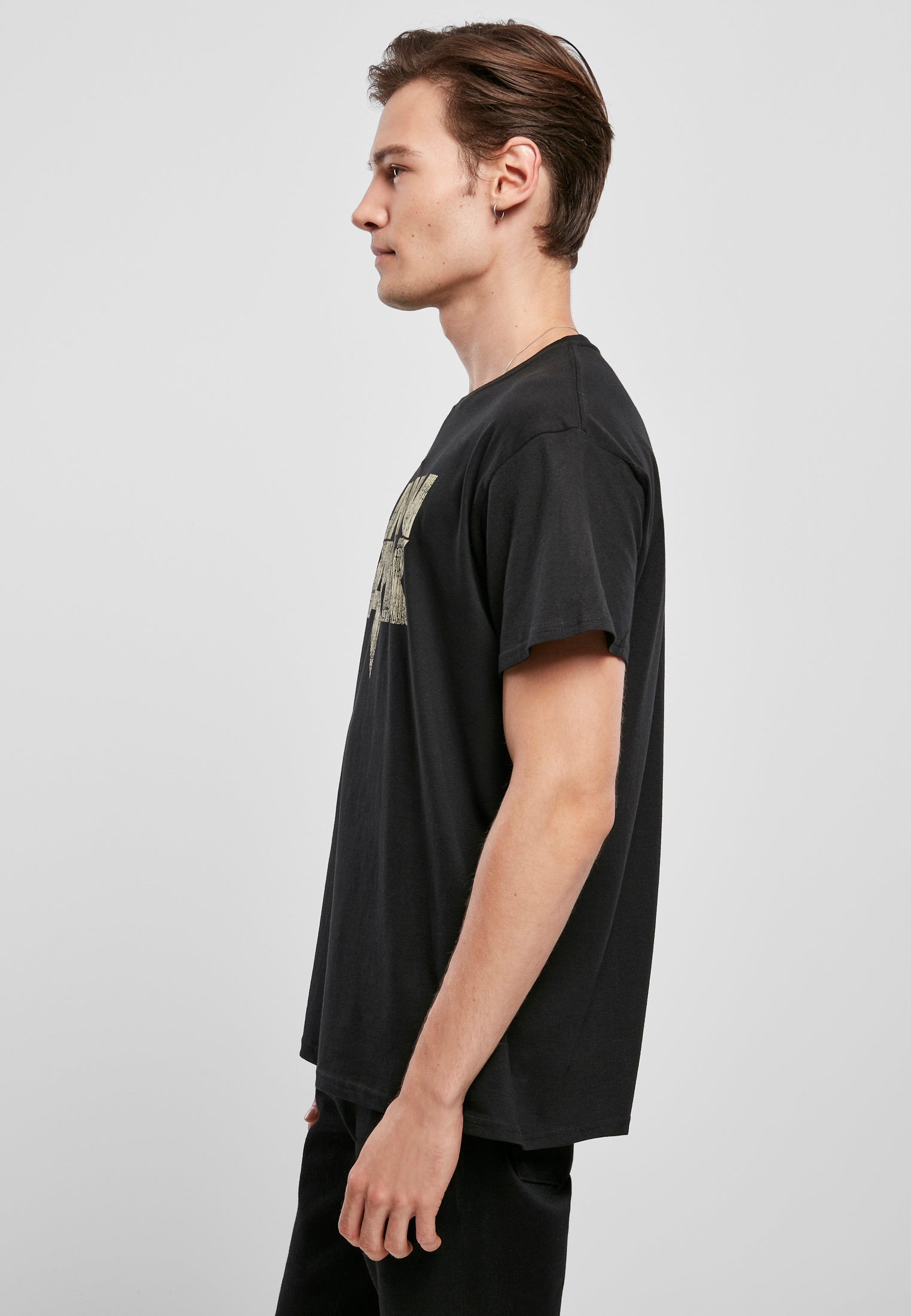 Linkin Park Distressed Logo Tee black XXL - workoutbrands.com