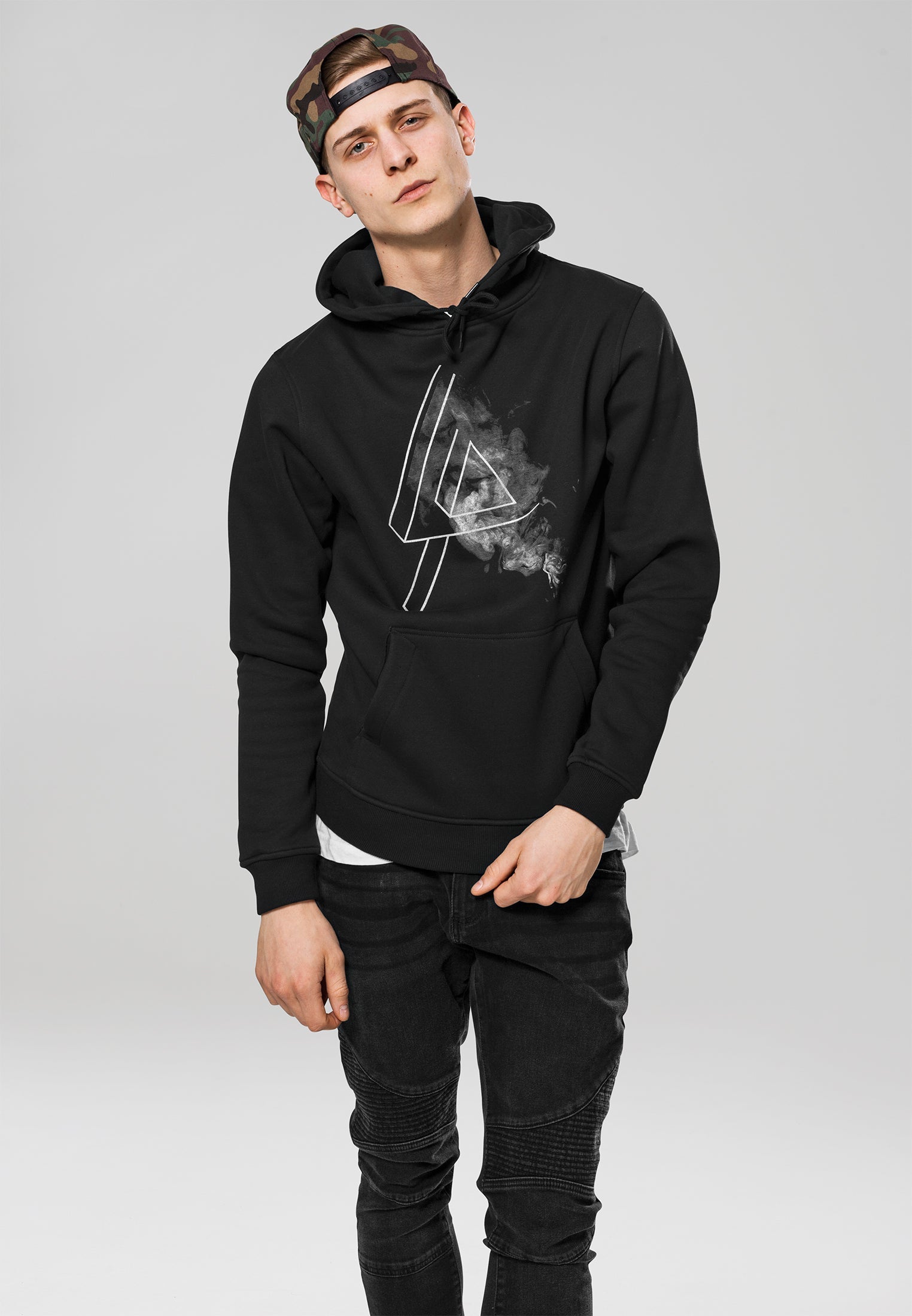 Linkin Park Logo Hoody black XXL - workoutbrands.com