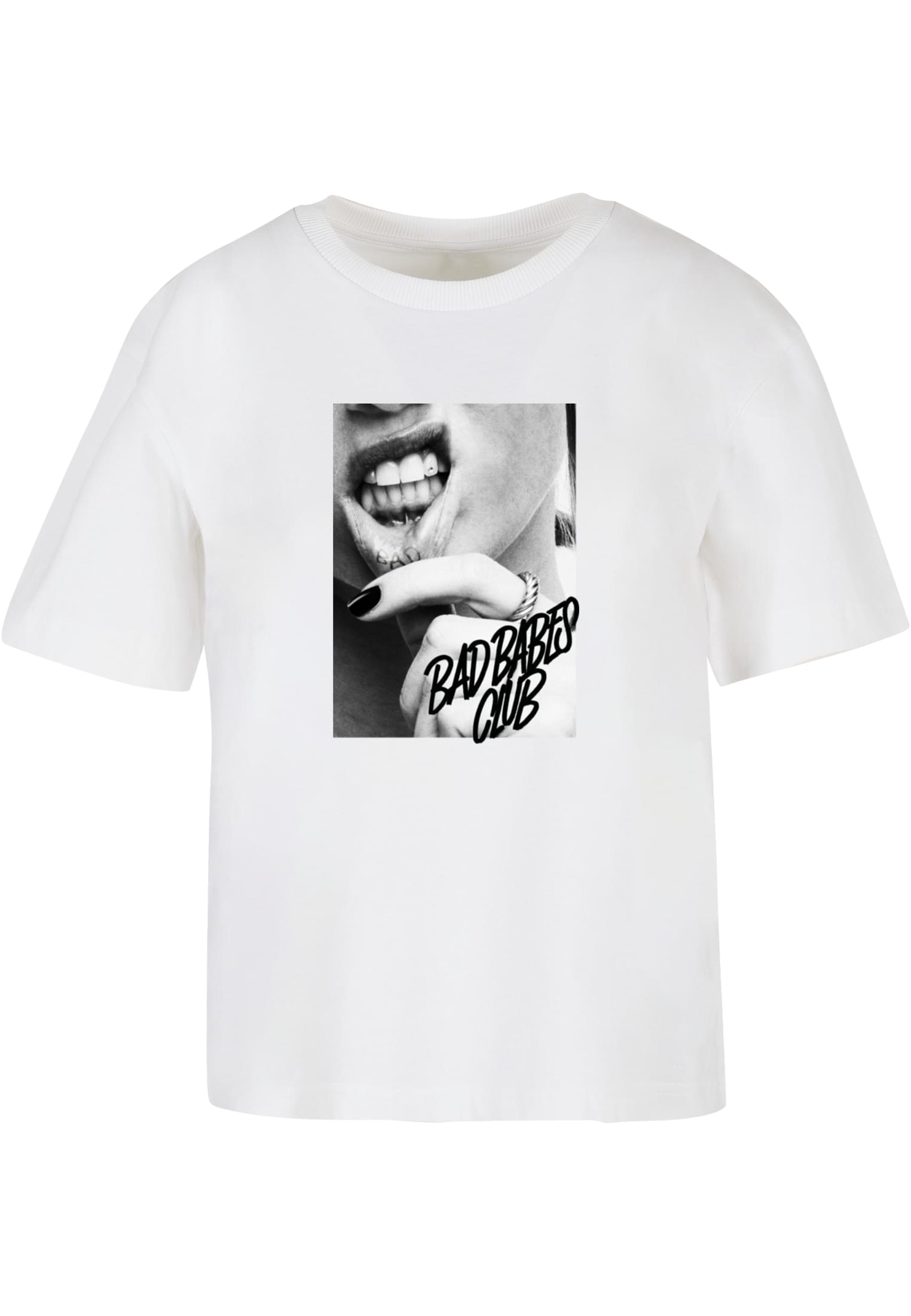 Lip Tattoo Tee white XXL - workoutbrands.com