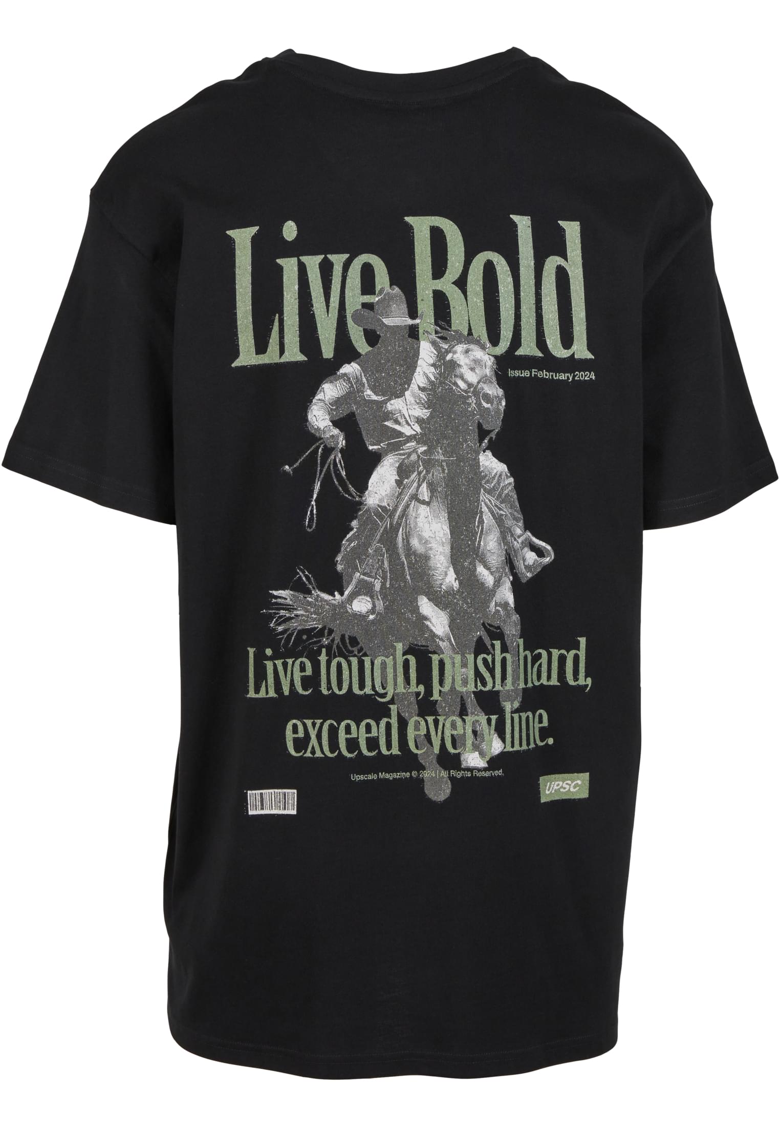 Live Bold Oversize Tee white XXL - workoutbrands.com