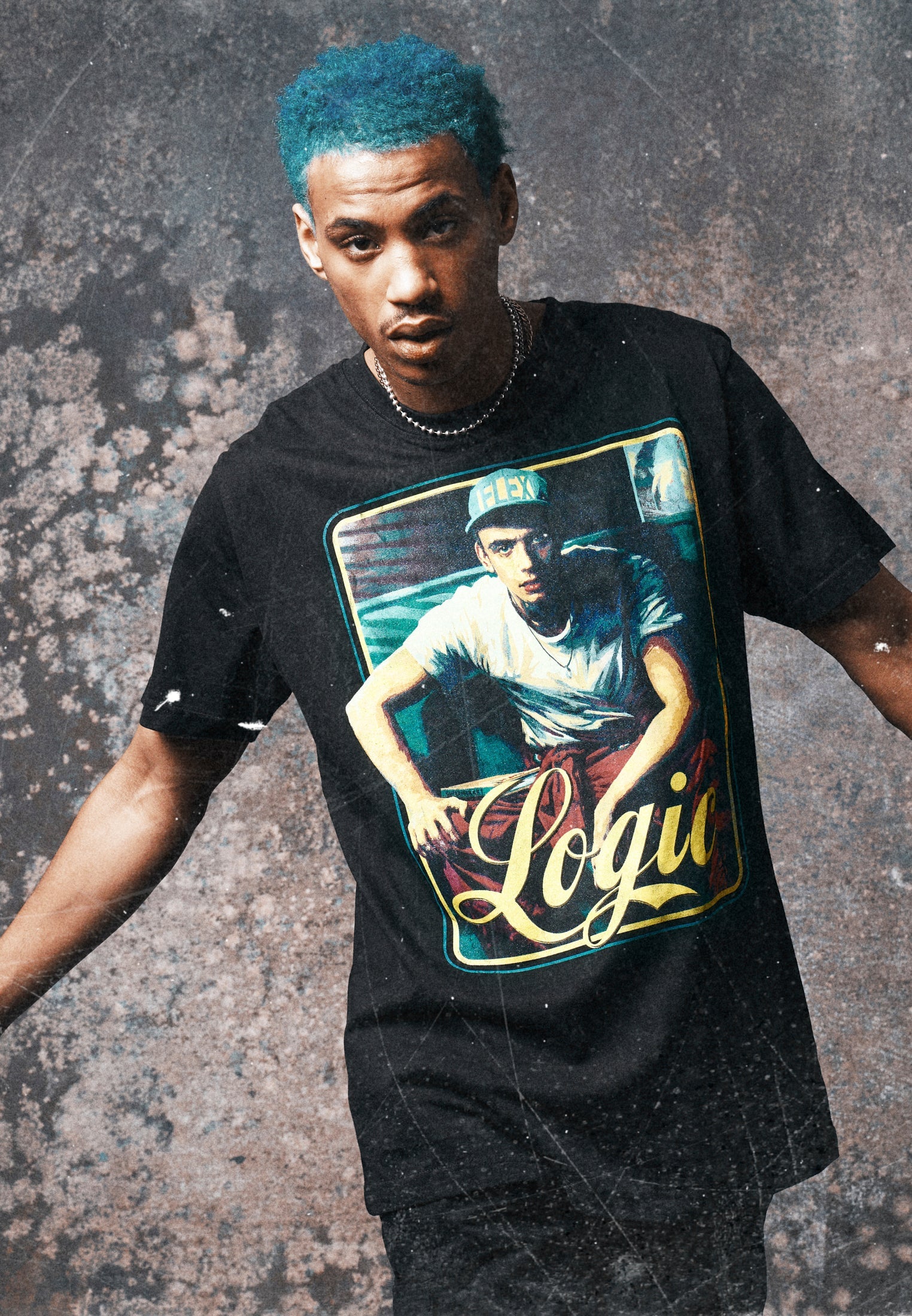 Logic Tarantino Pose Tee black XXL - workoutbrands.com
