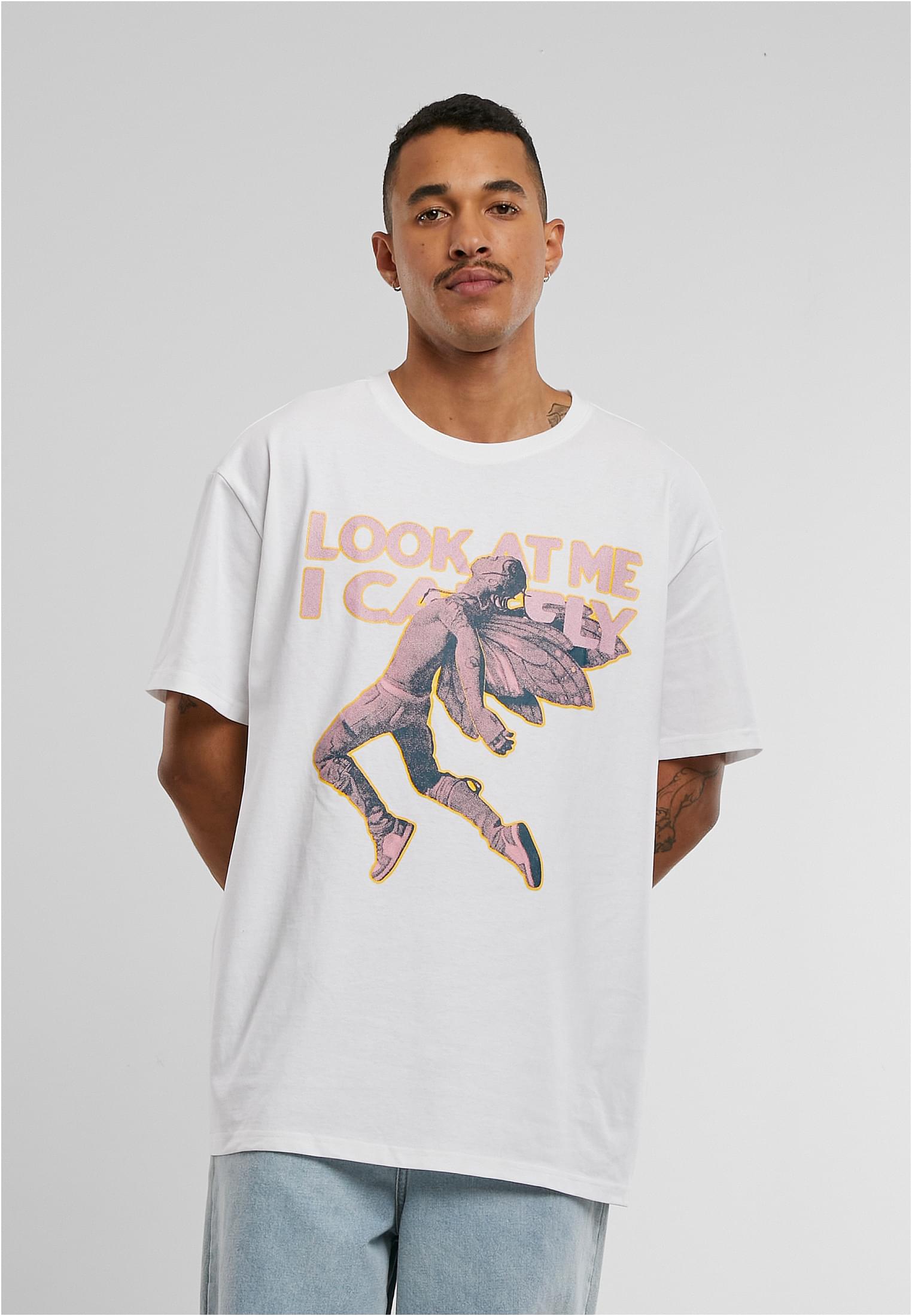 Look Oversize Tee white XXL - workoutbrands.com