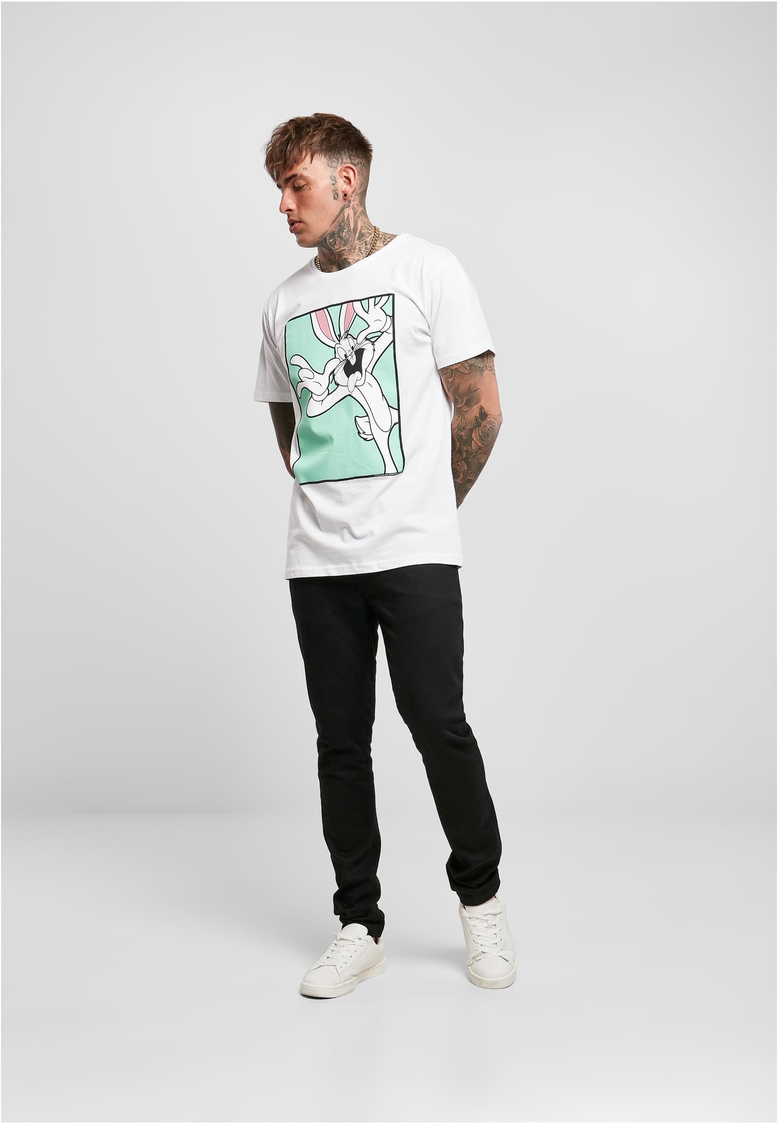 Looney Tunes Bugs Bunny Funny Face Tee white XXL - workoutbrands.com