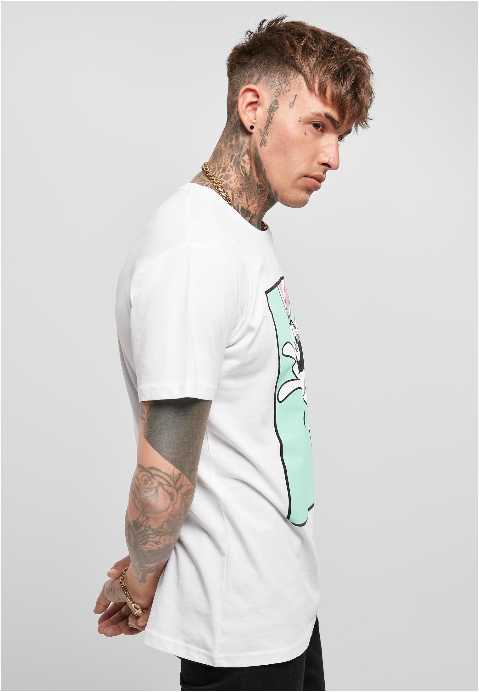 Looney Tunes Bugs Bunny Funny Face Tee white XXL - workoutbrands.com