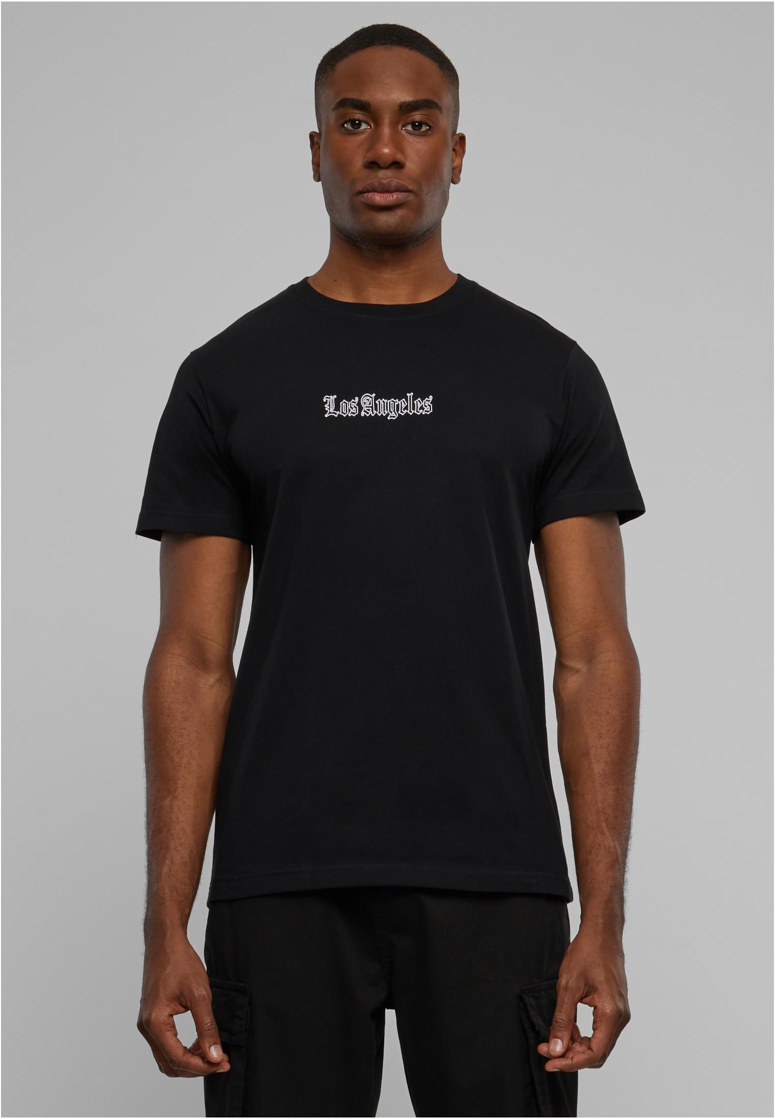 Los Angeles EMB Tee black XXL - workoutbrands.com
